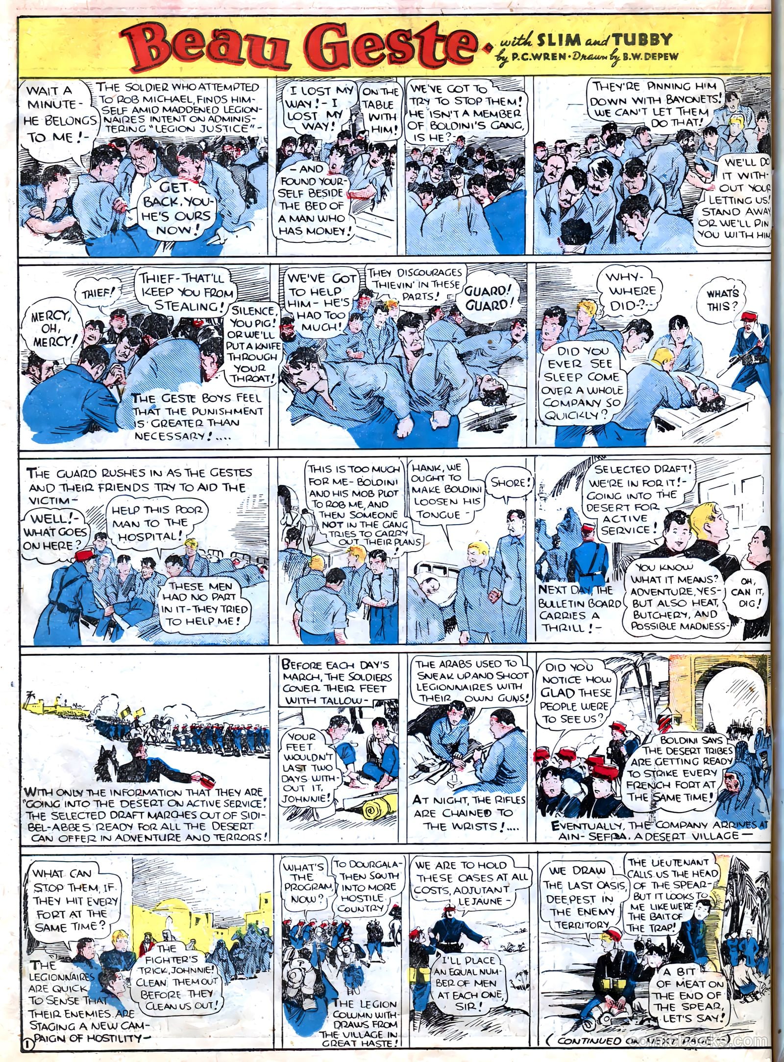 Famous Funnies #32 — page 22 of 64