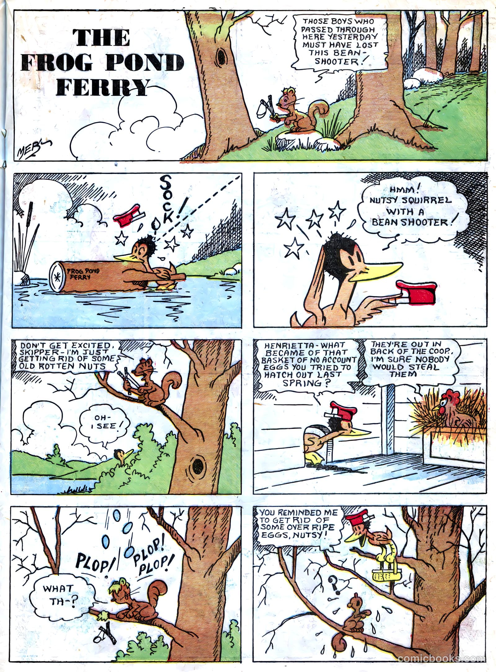 Famous Funnies #32 — page 29 of 64