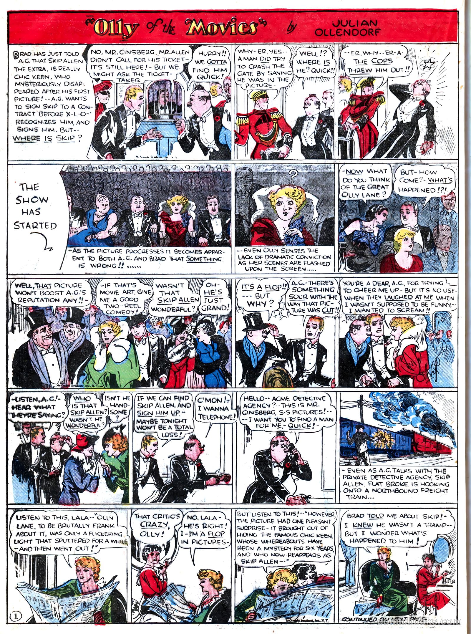Famous Funnies #32 — page 40 of 64