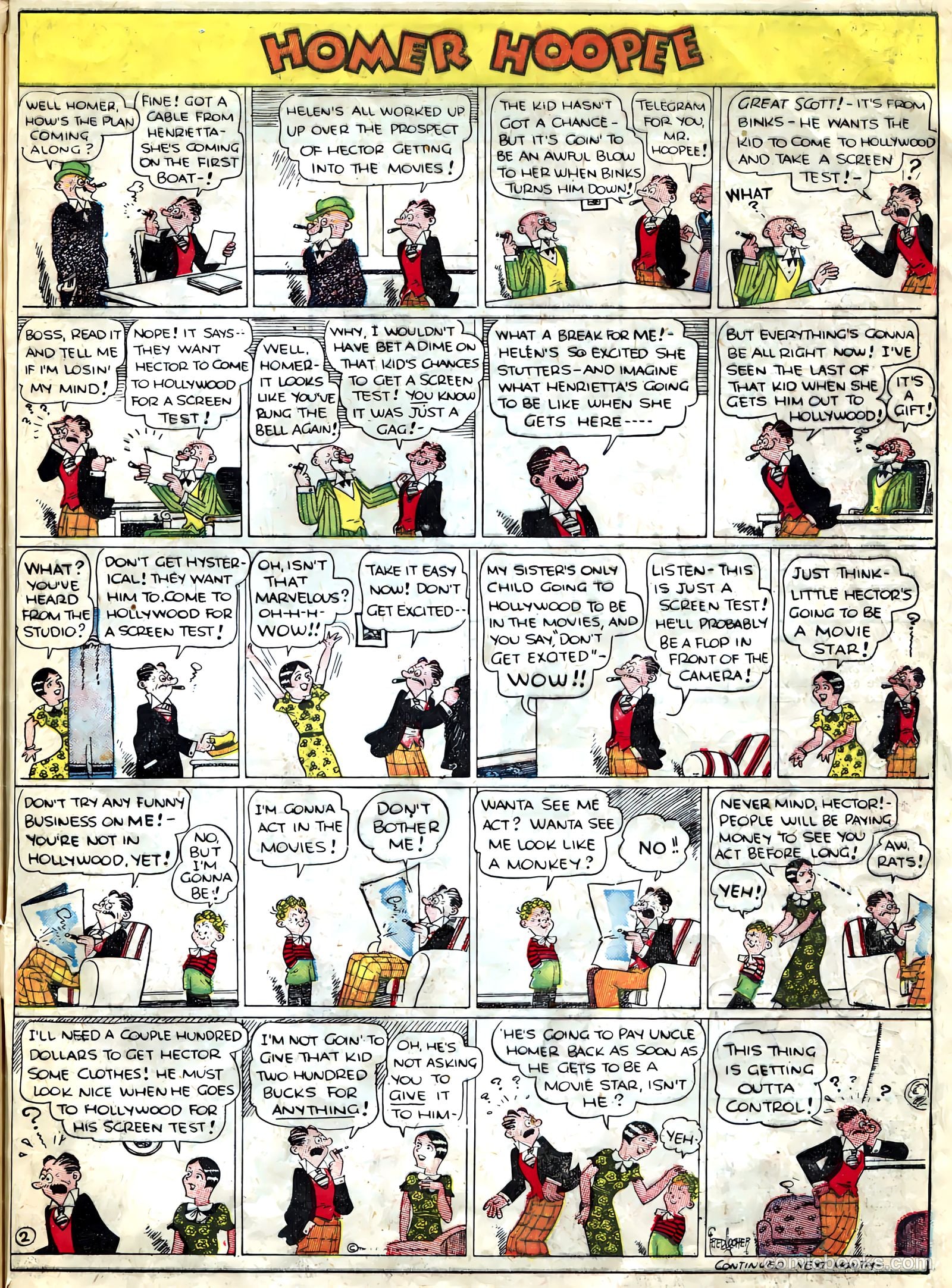 Famous Funnies #32 — page 59 of 64