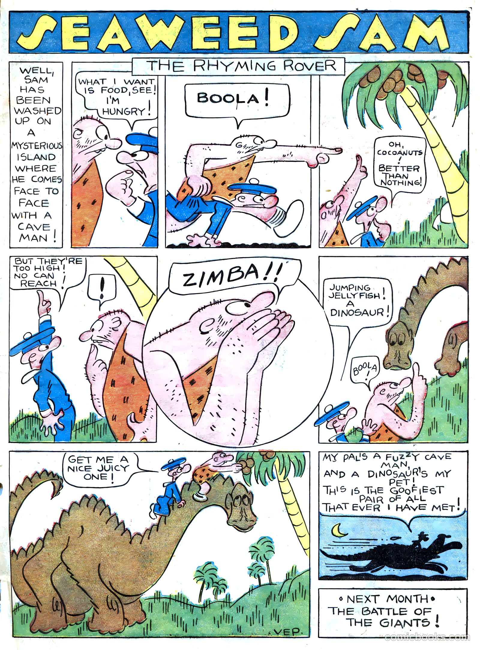 Famous Funnies #32 — page 61 of 64