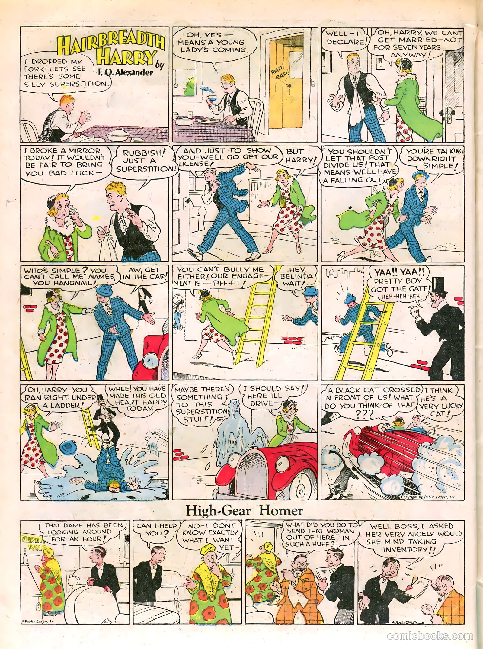 Famous Funnies #33 — page 16 of 64