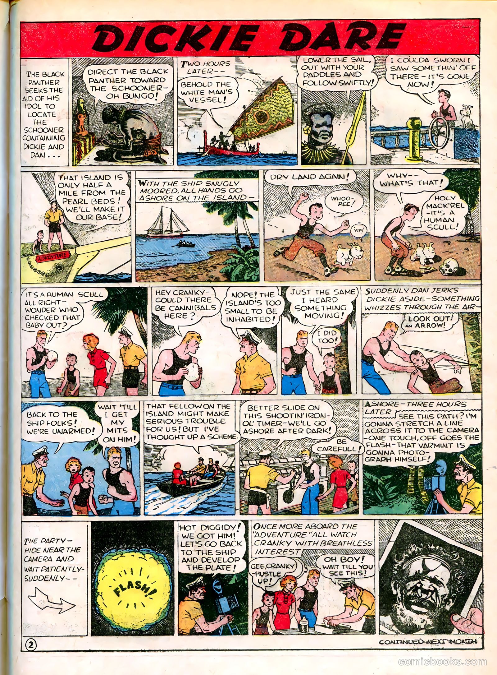 Famous Funnies #33 — page 21 of 64