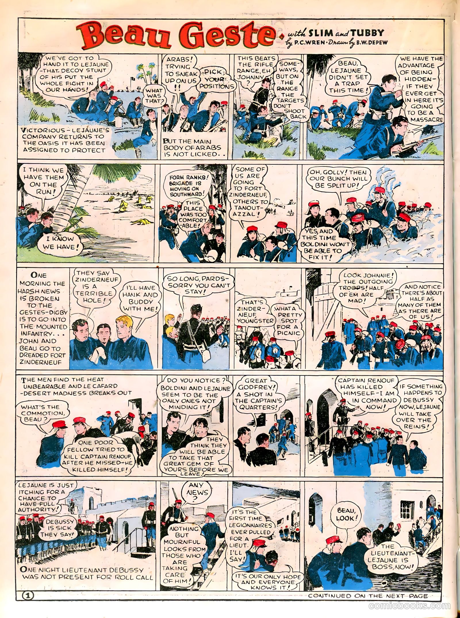 Famous Funnies #33 — page 22 of 64