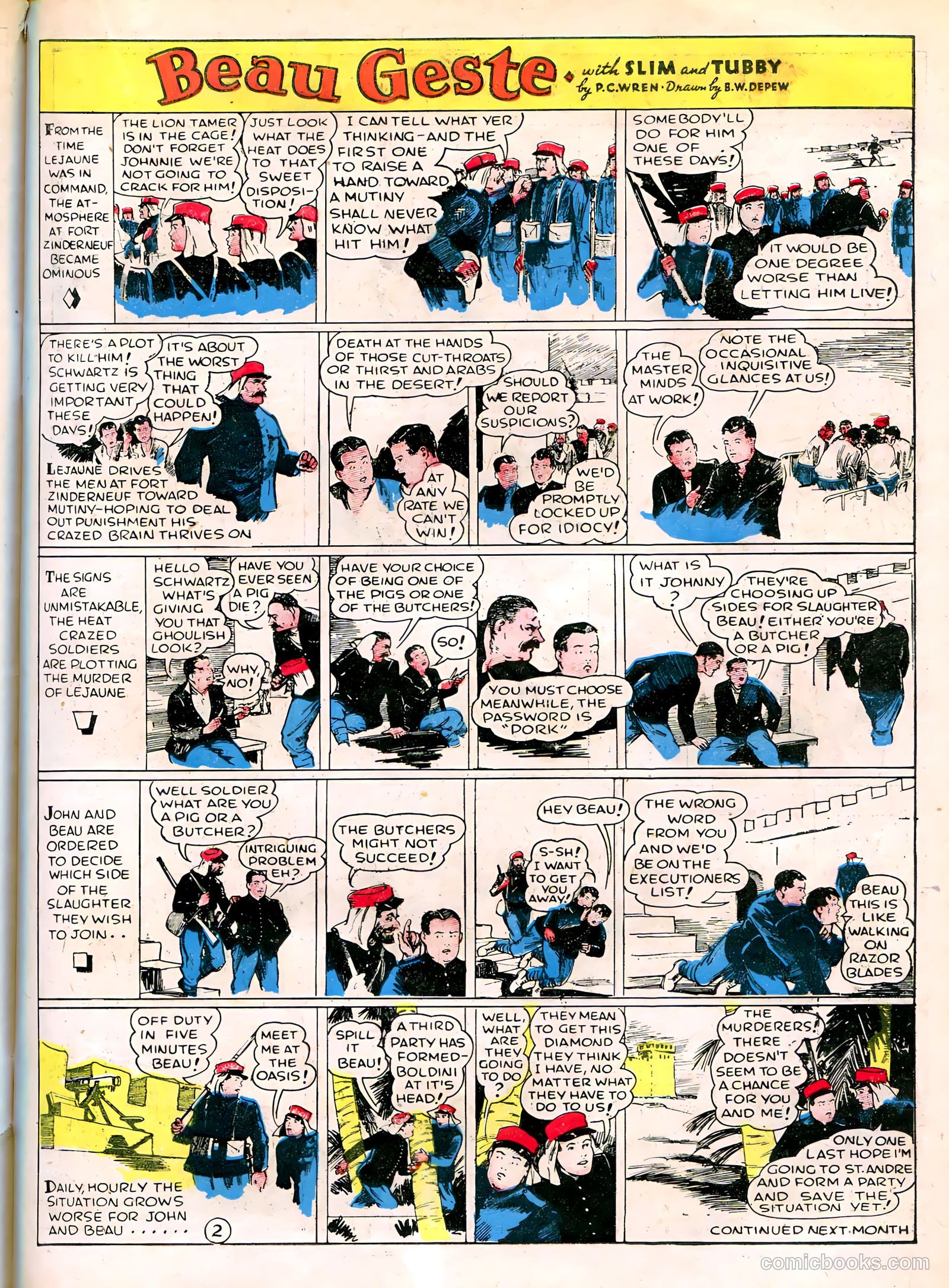 Famous Funnies #33 — page 23 of 64
