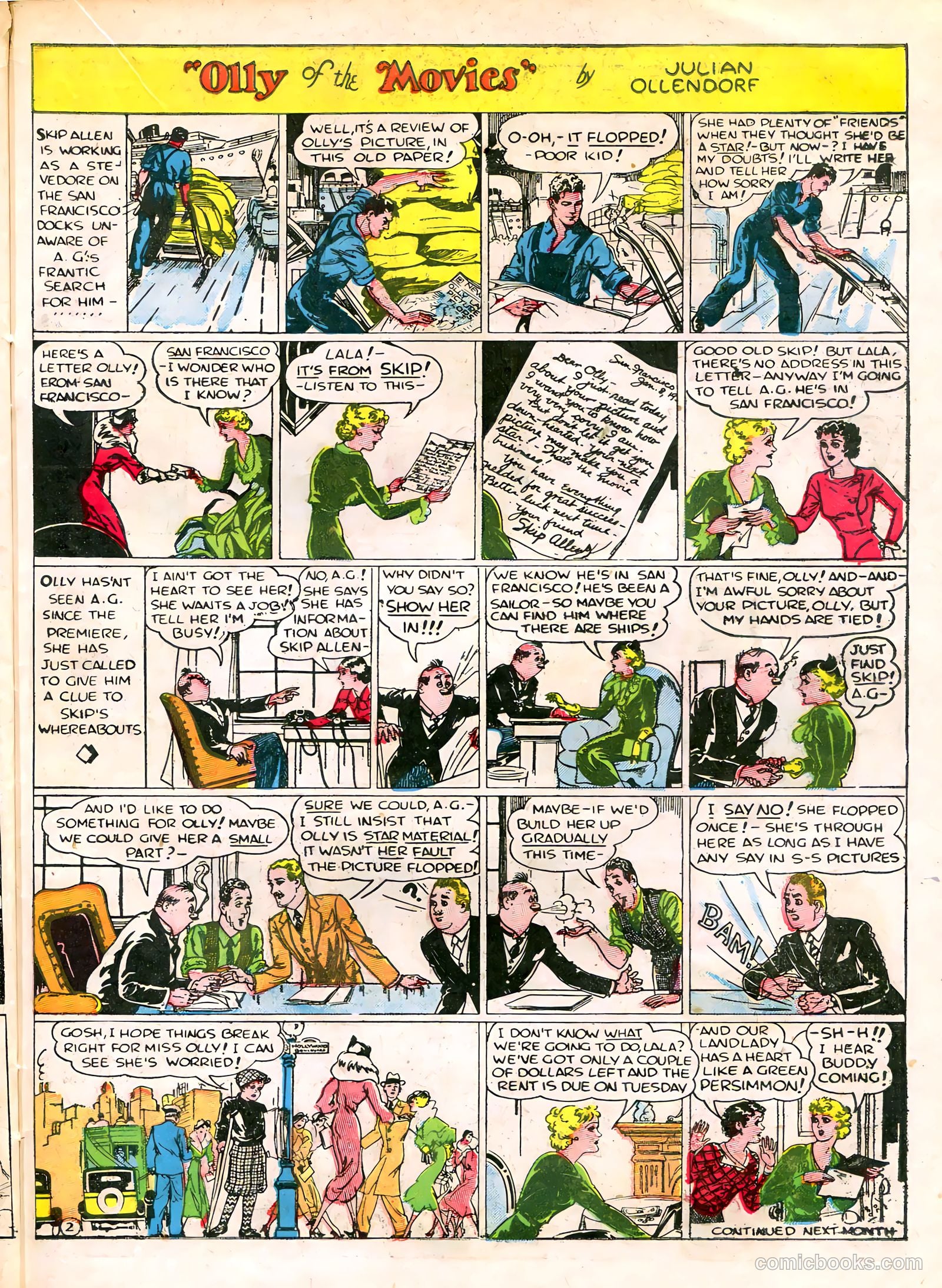 Famous Funnies #33 — page 41 of 64