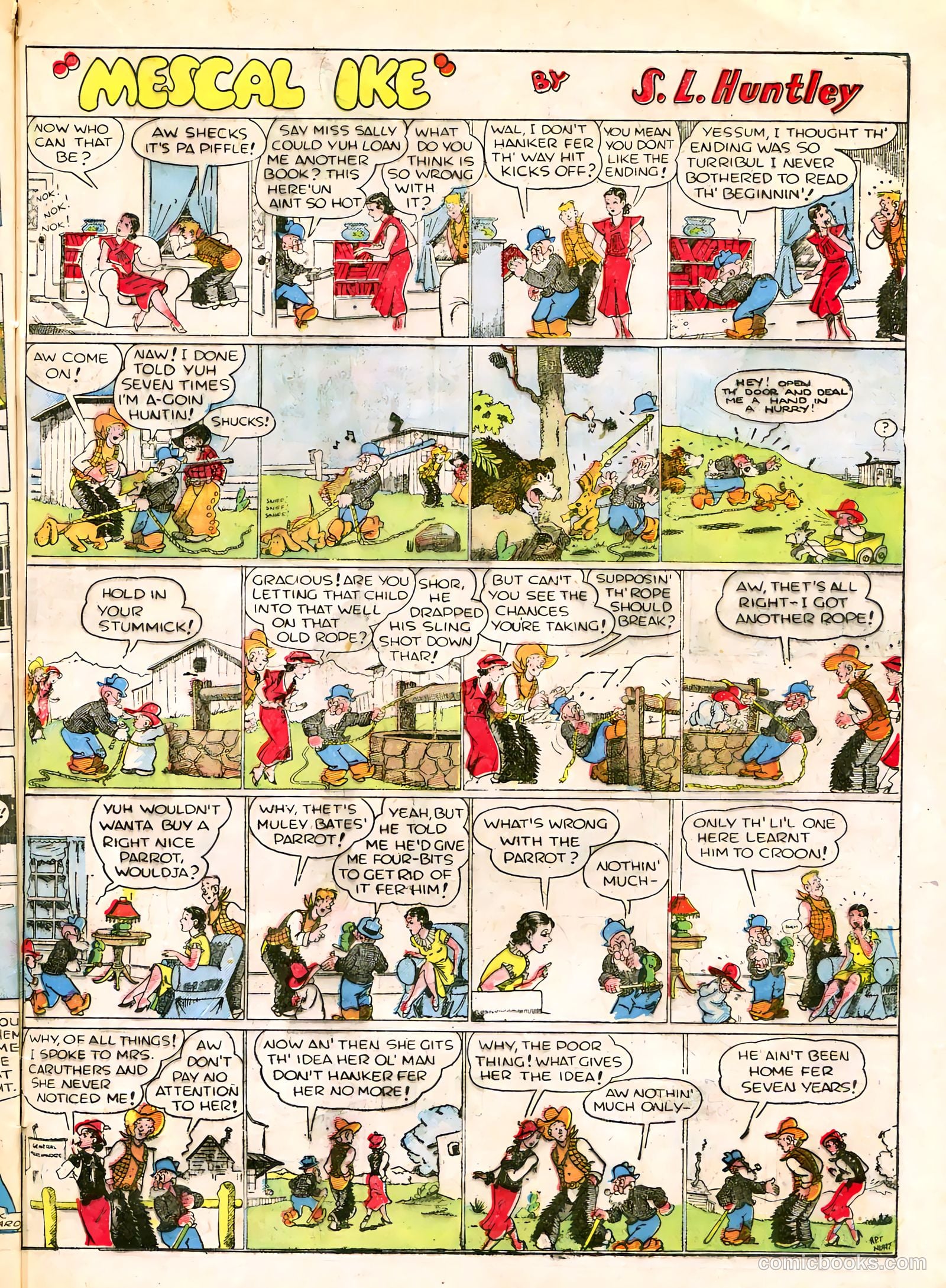 Famous Funnies #33 — page 45 of 64