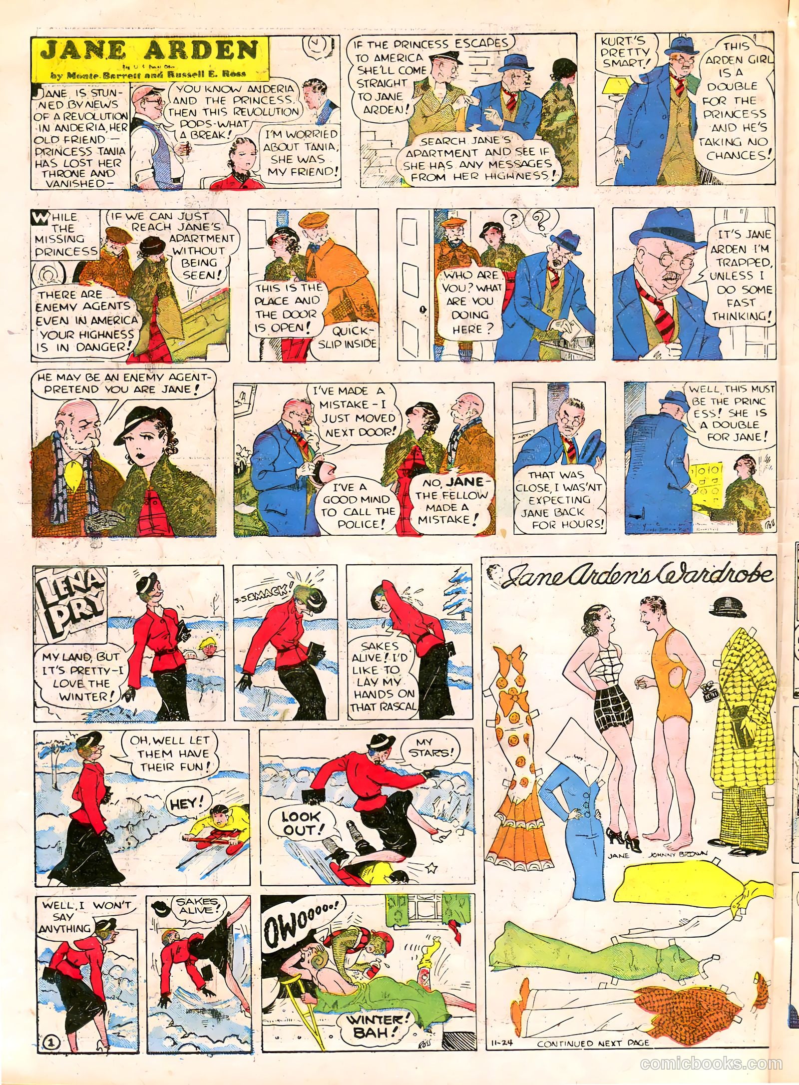 Famous Funnies #33 — page 46 of 64