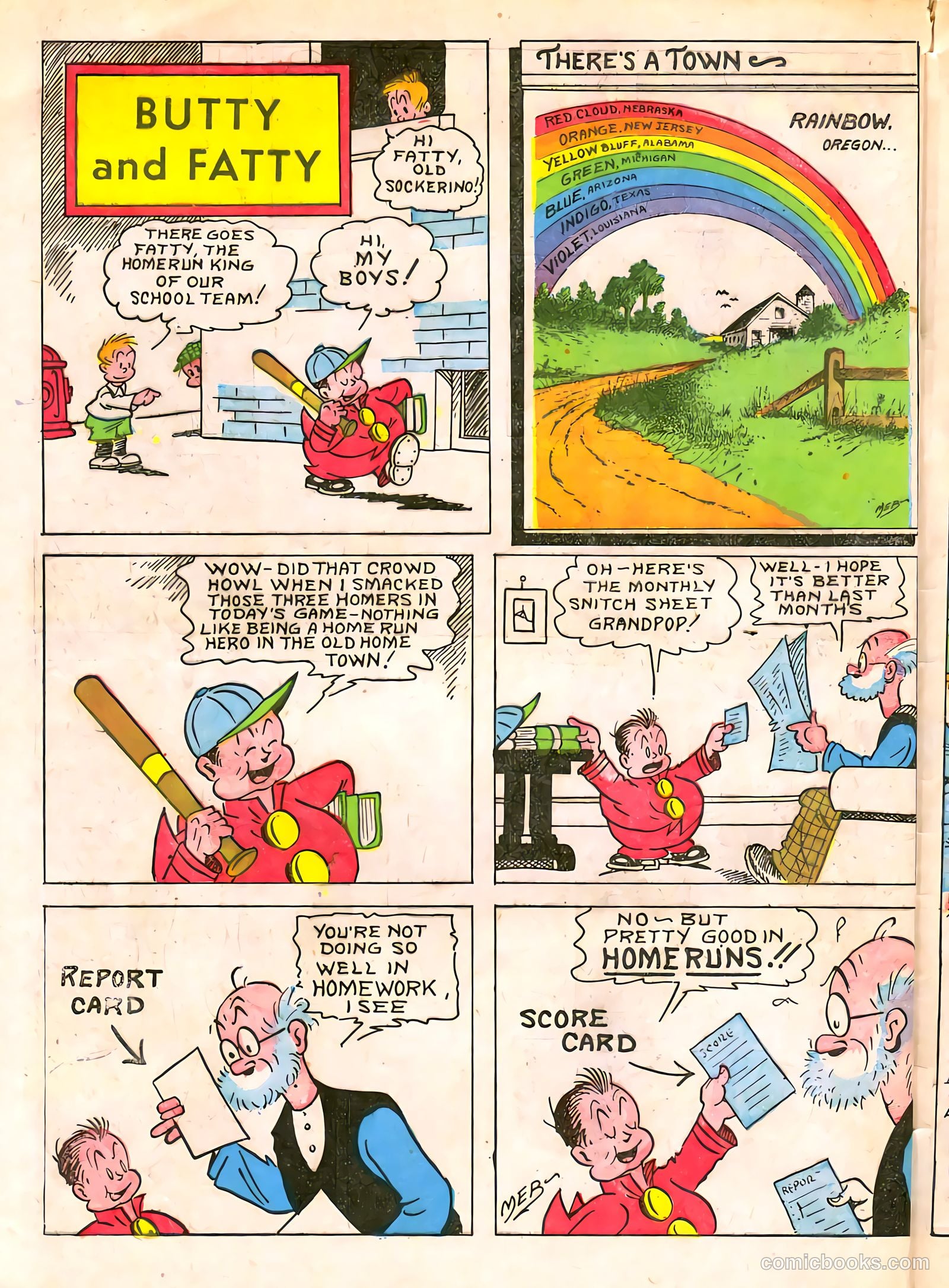 Famous Funnies #33 — page 50 of 64