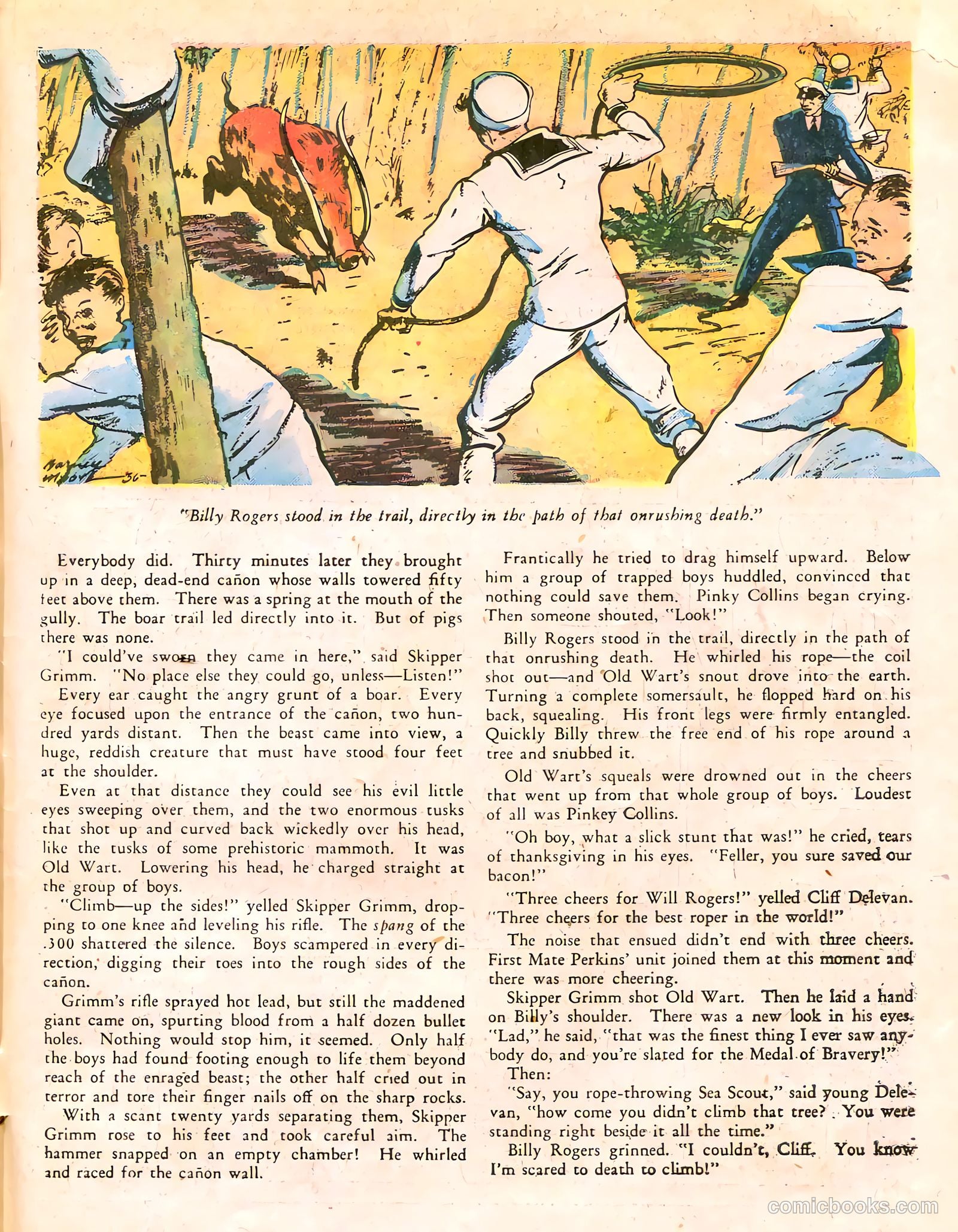 Famous Funnies #33 — page 57 of 64