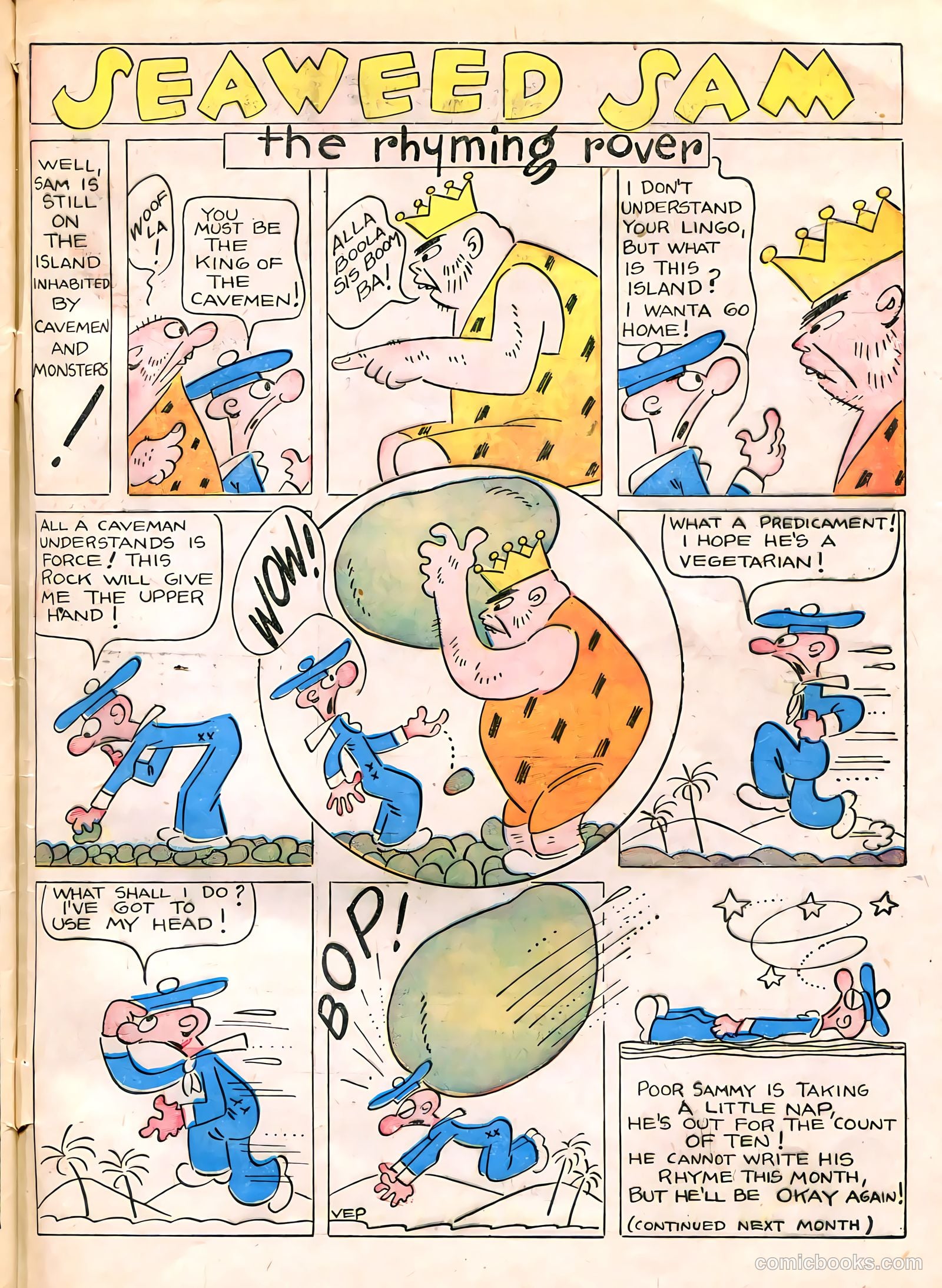 Famous Funnies #33 — page 61 of 64