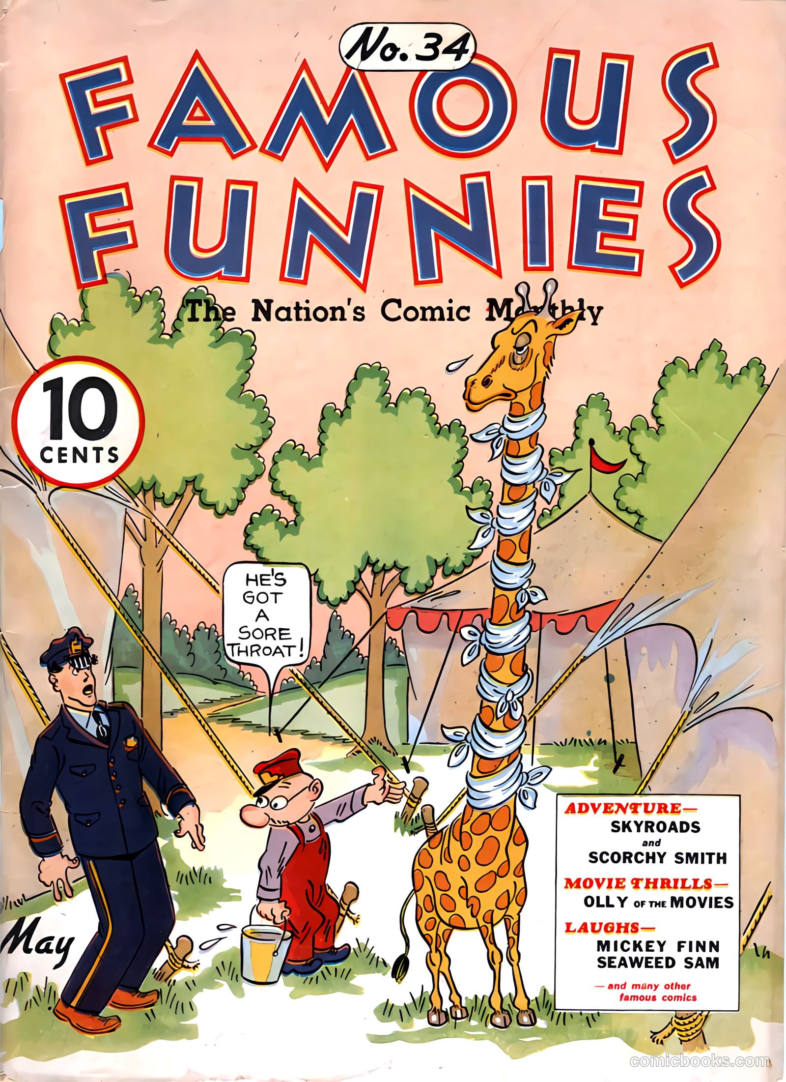 Famous Funnies #34 — page 1 of 64