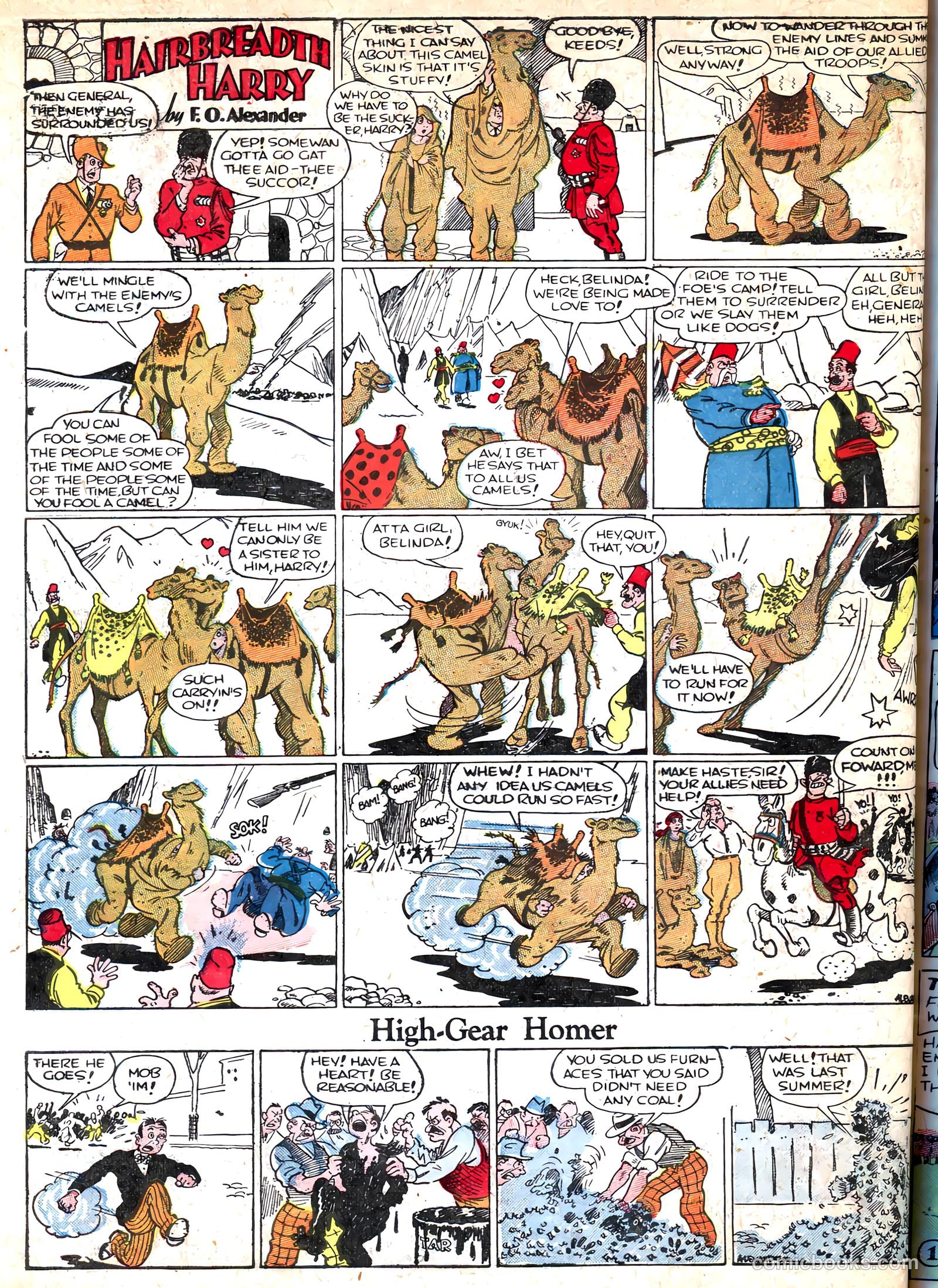 Famous Funnies #34 — page 16 of 64