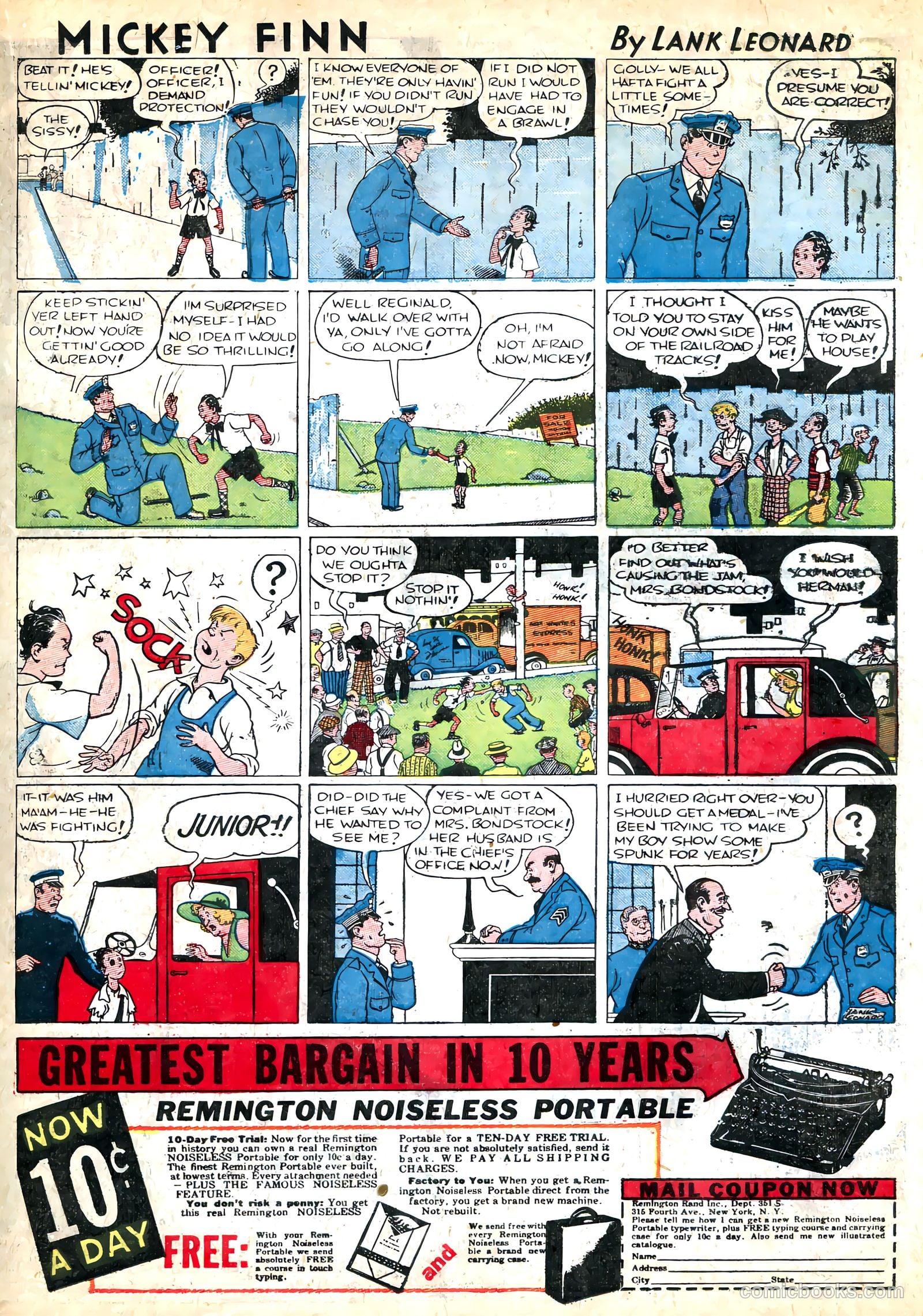 Famous Funnies #34 — page 17 of 64
