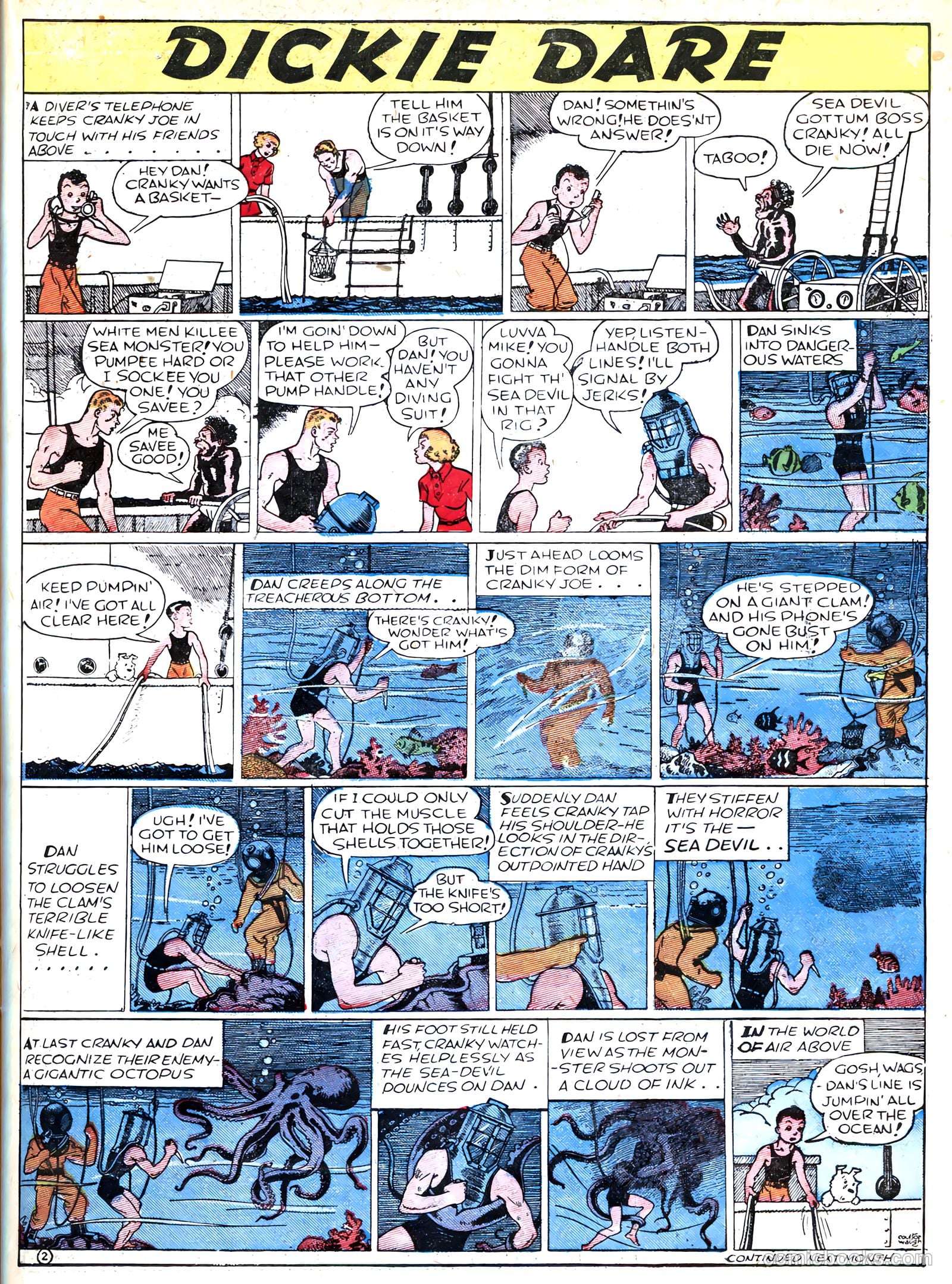 Famous Funnies #34 — page 21 of 64