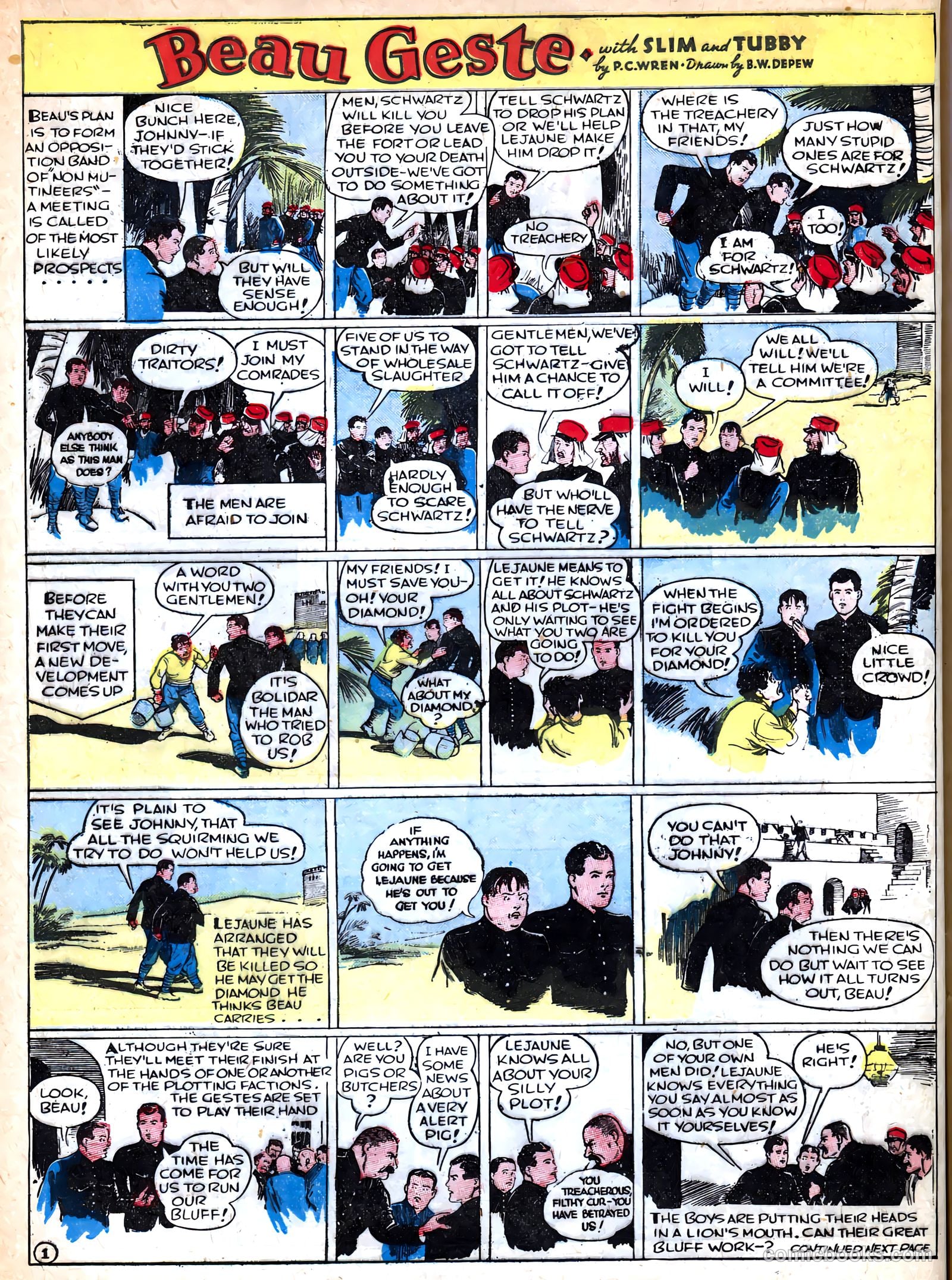 Famous Funnies #34 — page 22 of 64