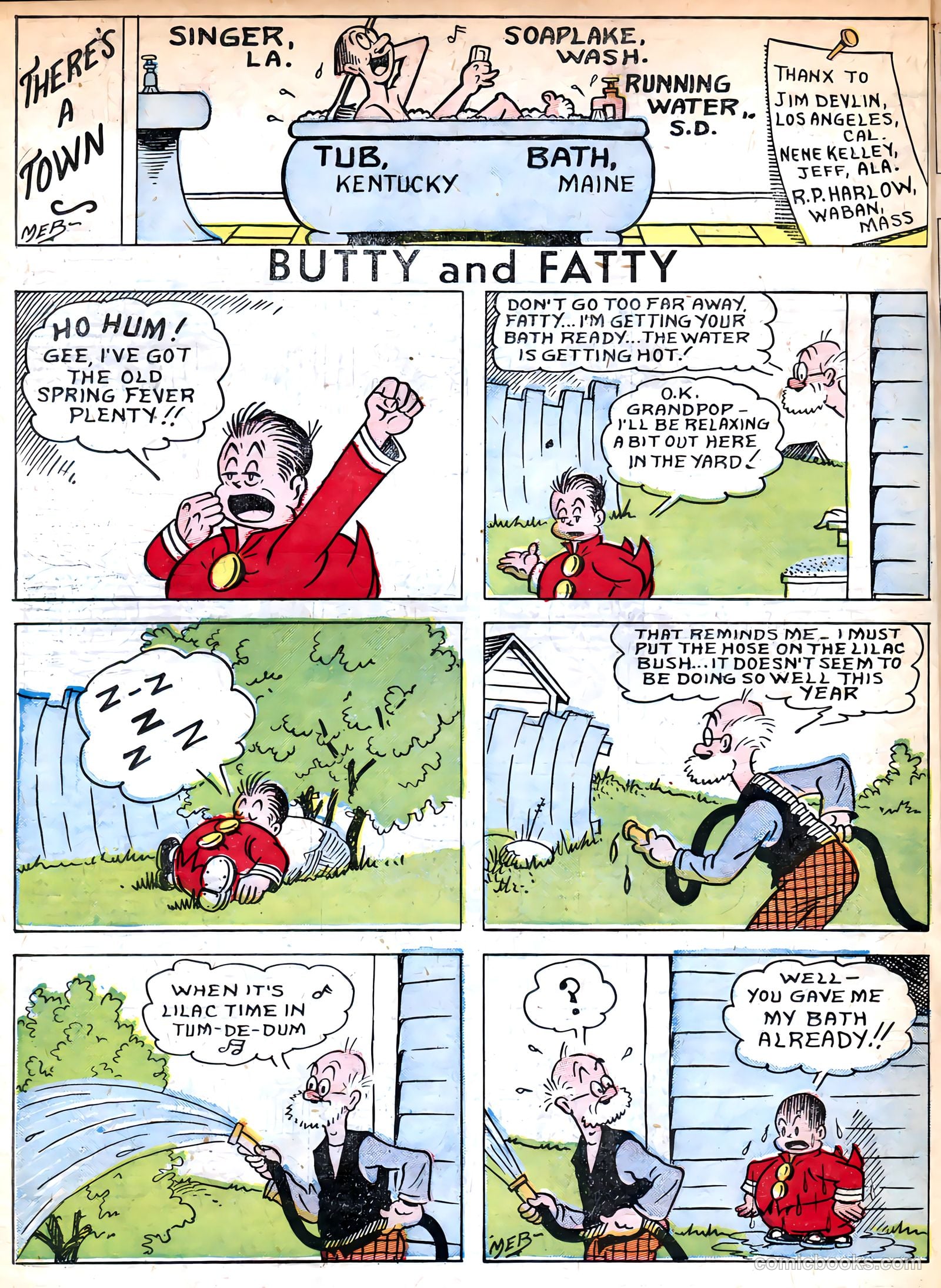 Famous Funnies #34 — page 32 of 64