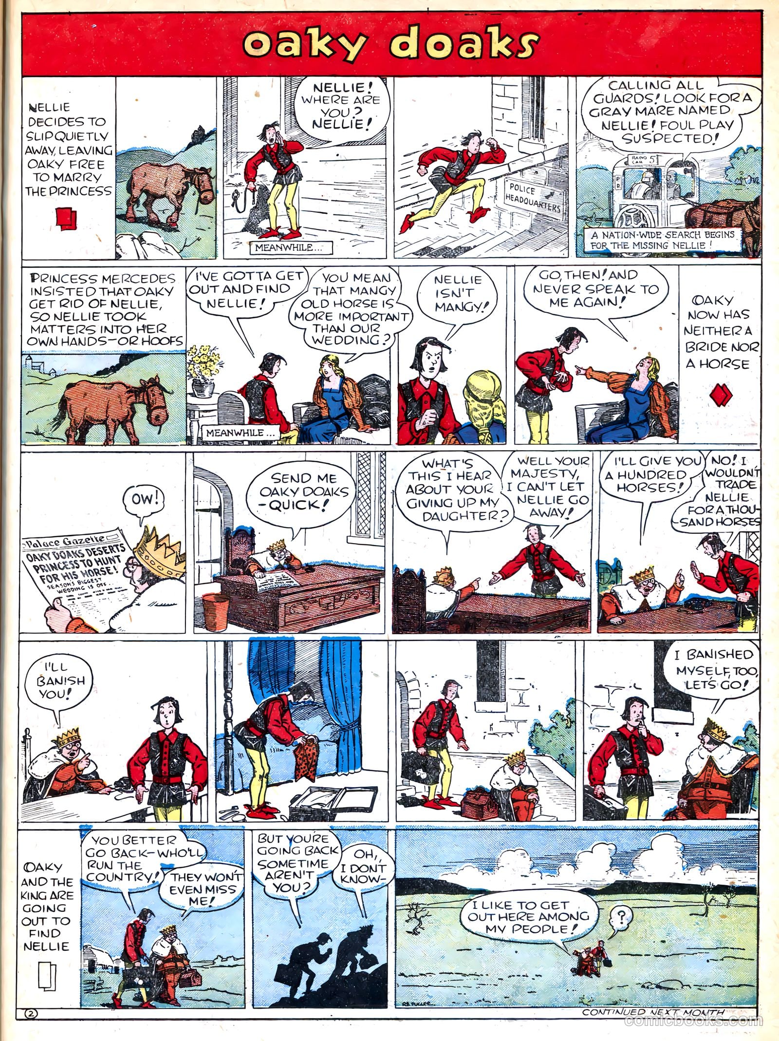 Famous Funnies #34 — page 37 of 64