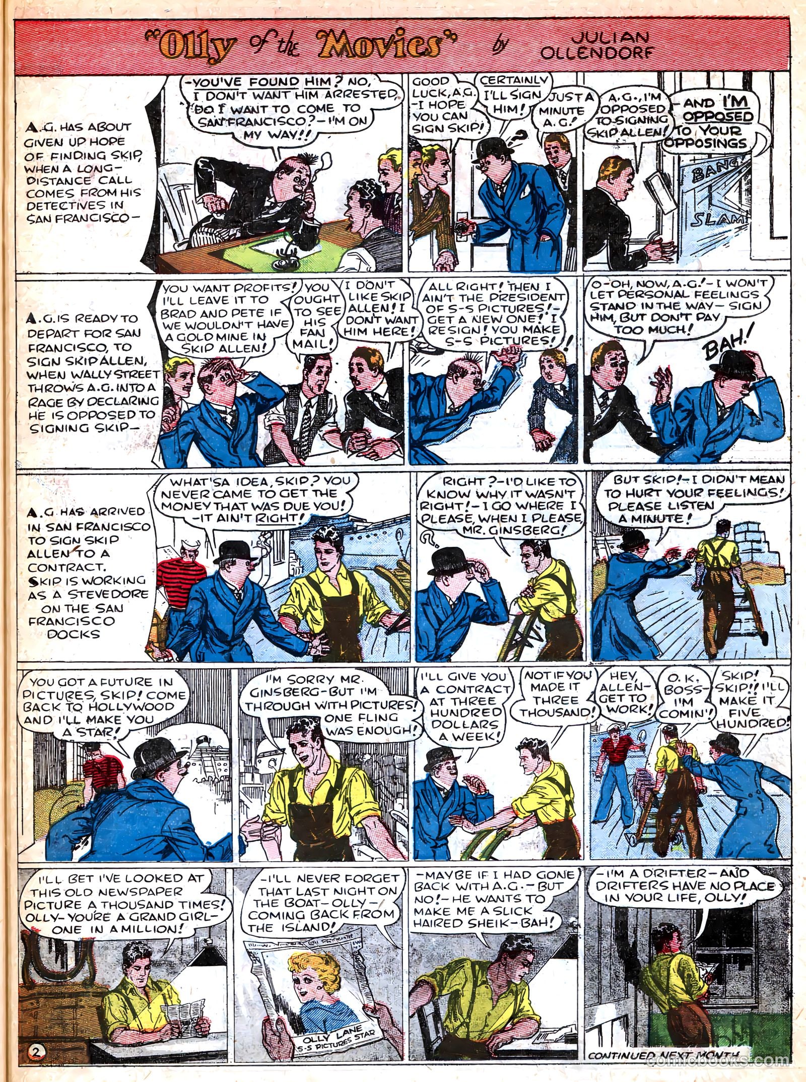 Famous Funnies #34 — page 41 of 64