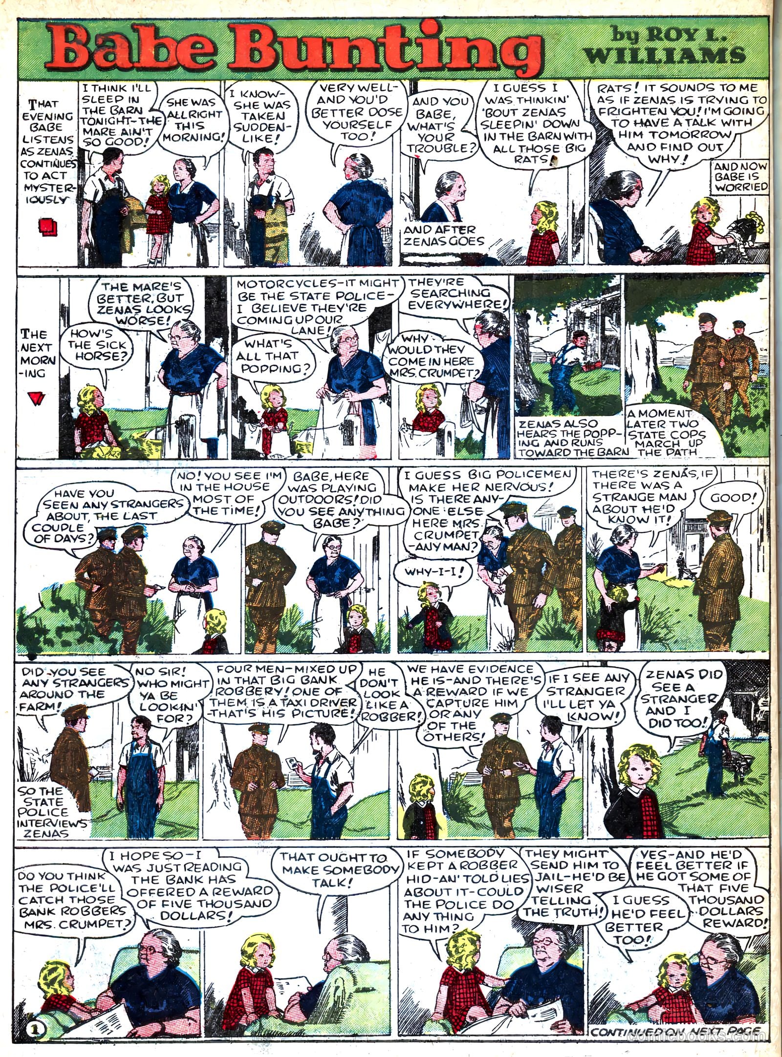 Famous Funnies #34 — page 52 of 64