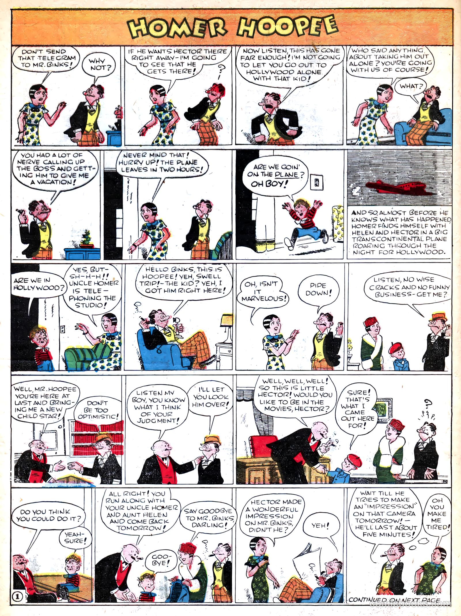 Famous Funnies #34 — page 58 of 64