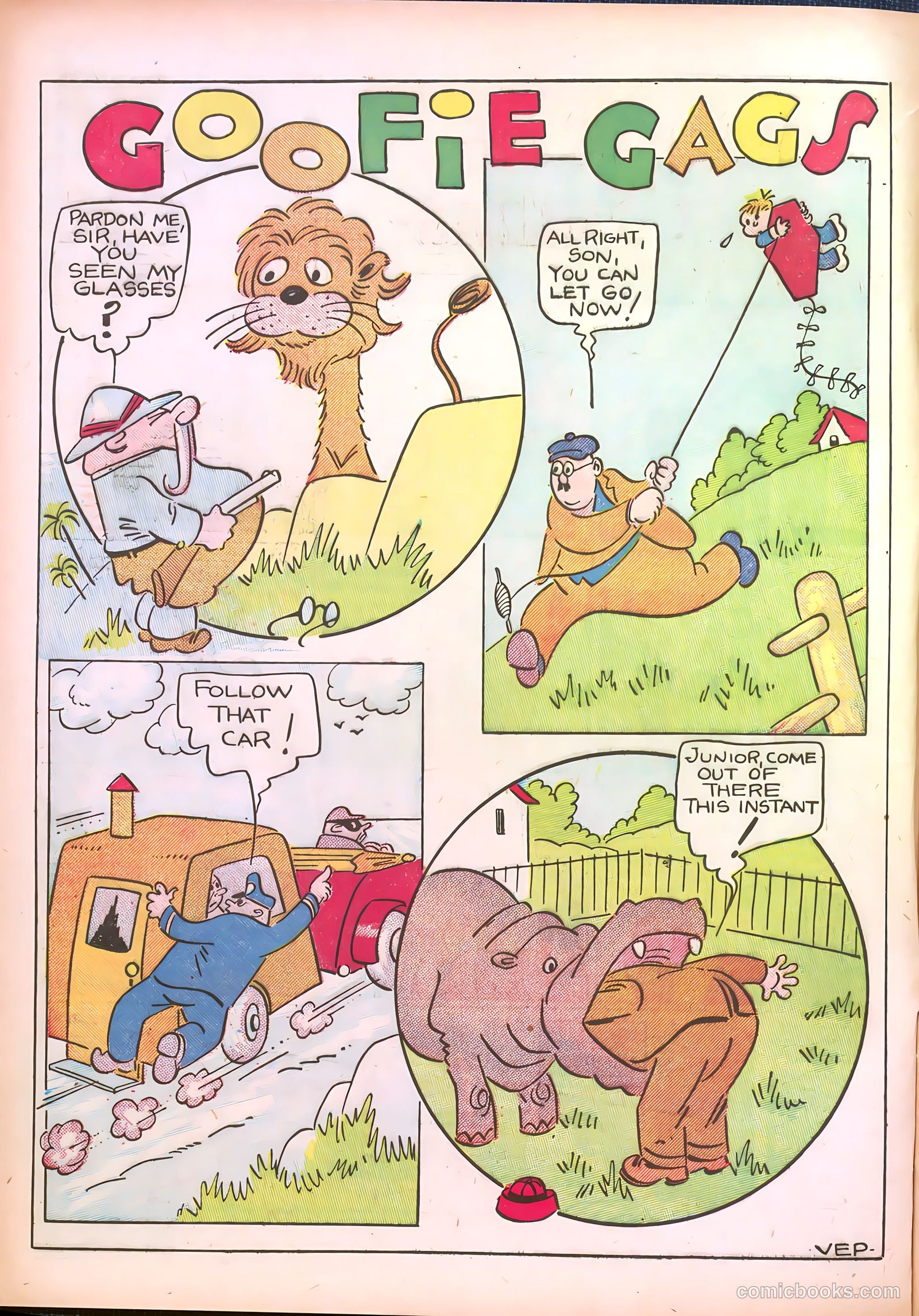Famous Funnies #35 — page 4 of 64