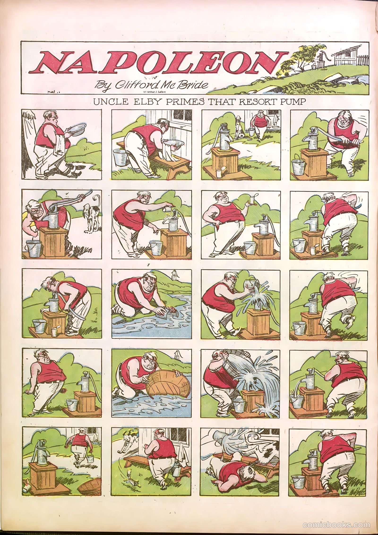 Famous Funnies #35 — page 10 of 64