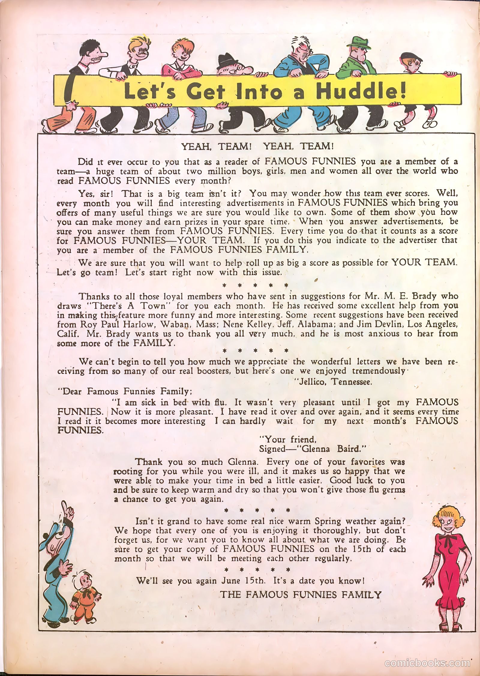 Famous Funnies #35 — page 14 of 64
