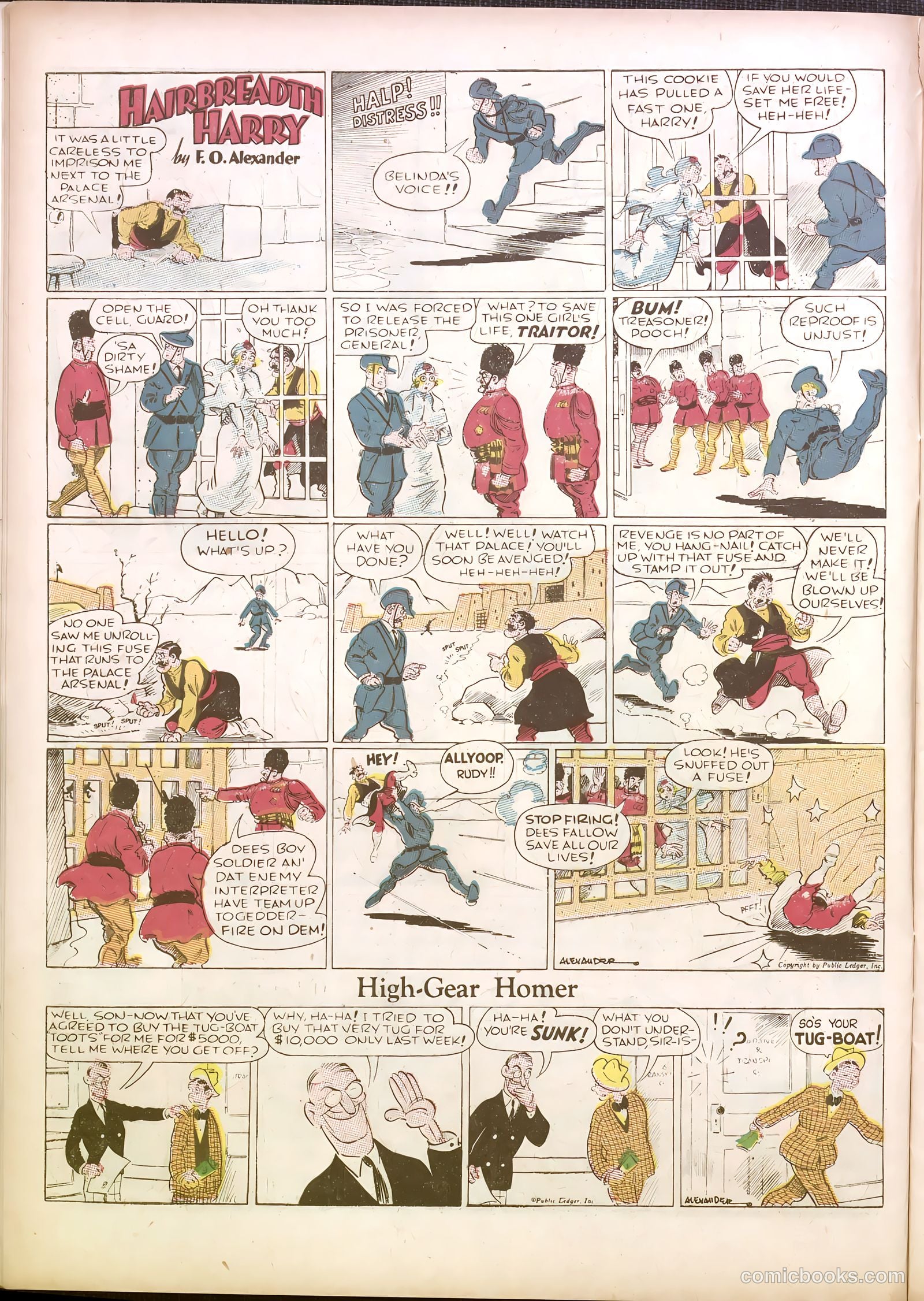 Famous Funnies #35 — page 16 of 64