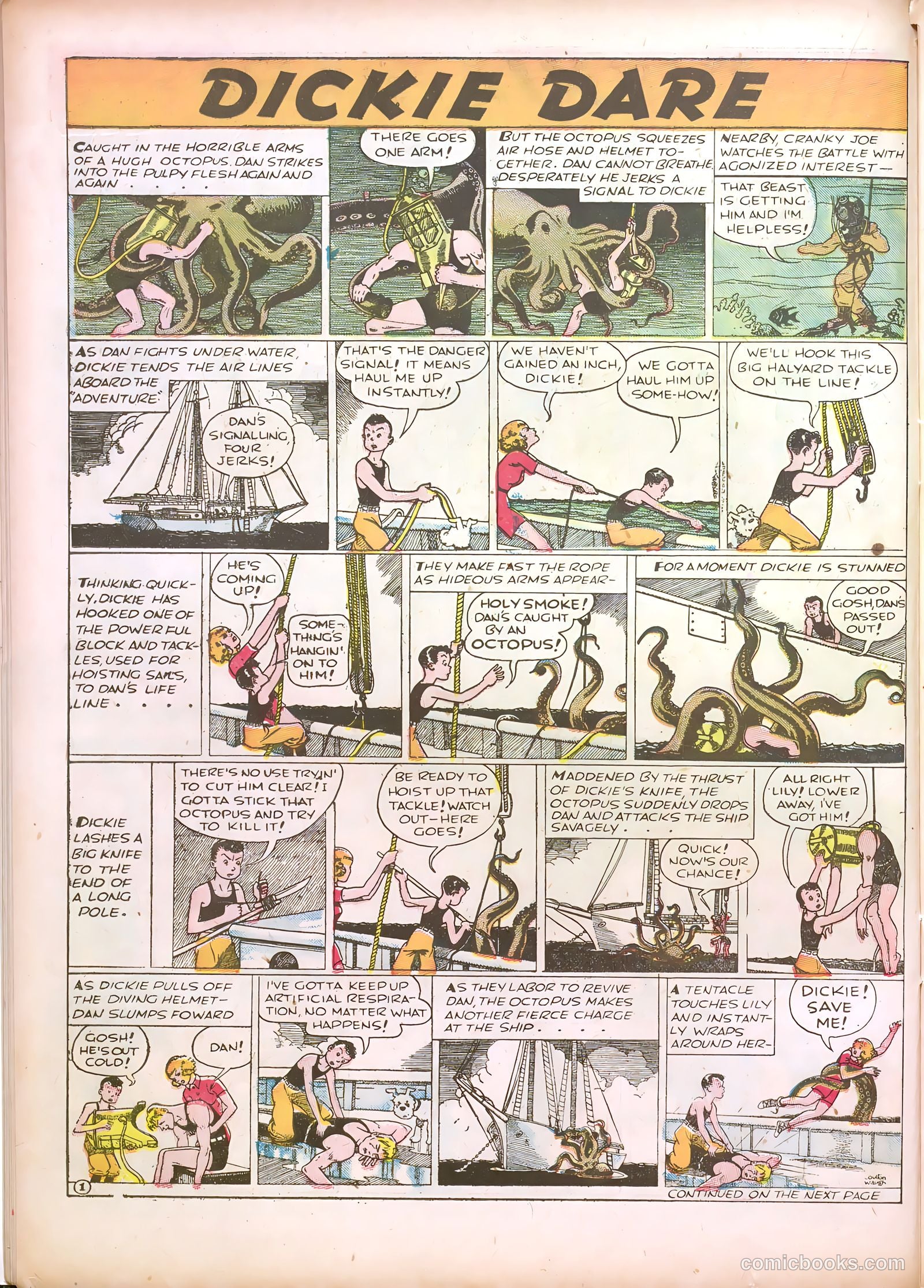 Famous Funnies #35 — page 20 of 64