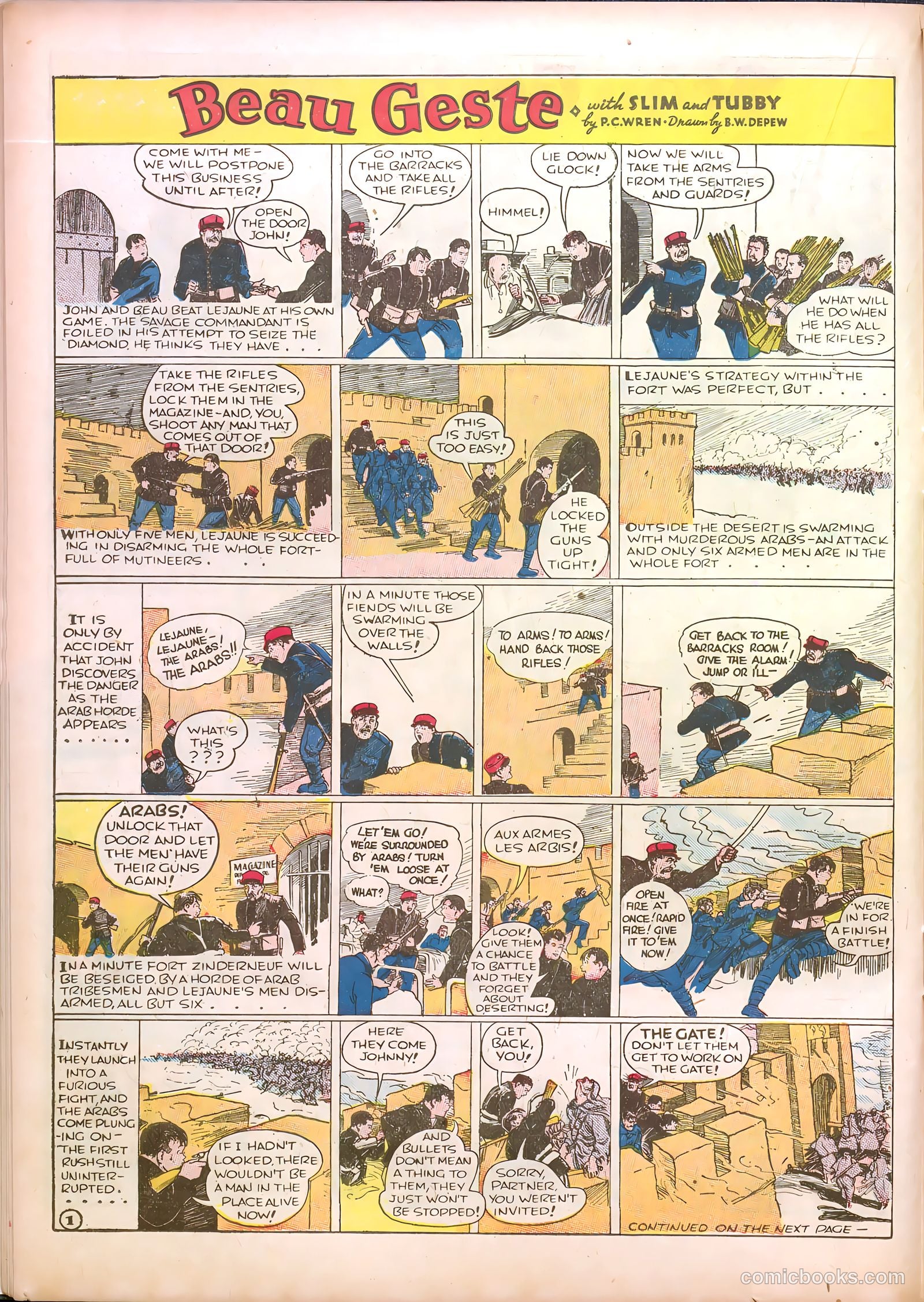 Famous Funnies #35 — page 22 of 64