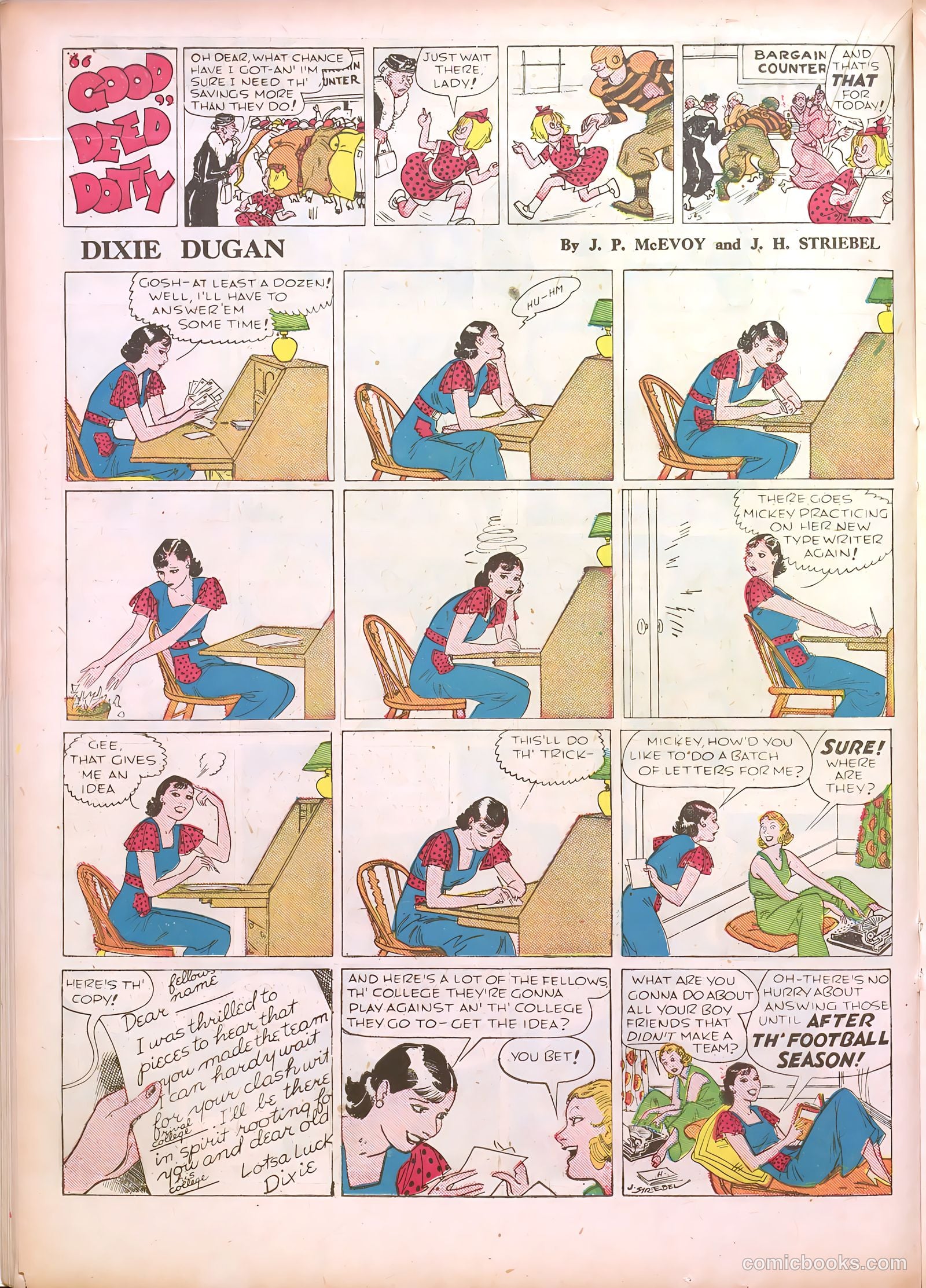 Famous Funnies #35 — page 28 of 64