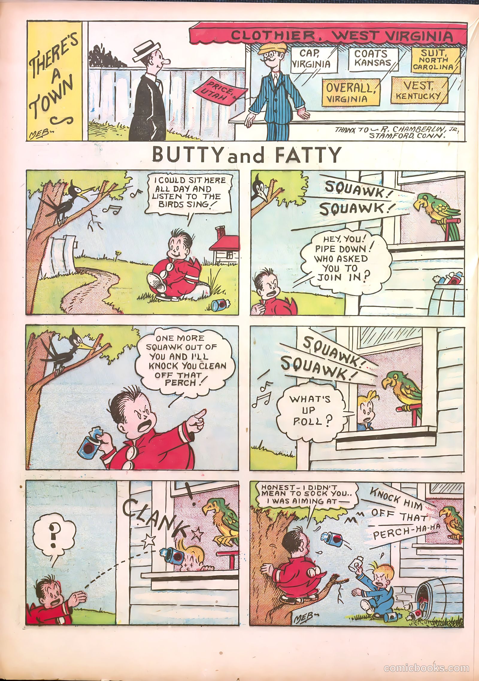 Famous Funnies #35 — page 32 of 64