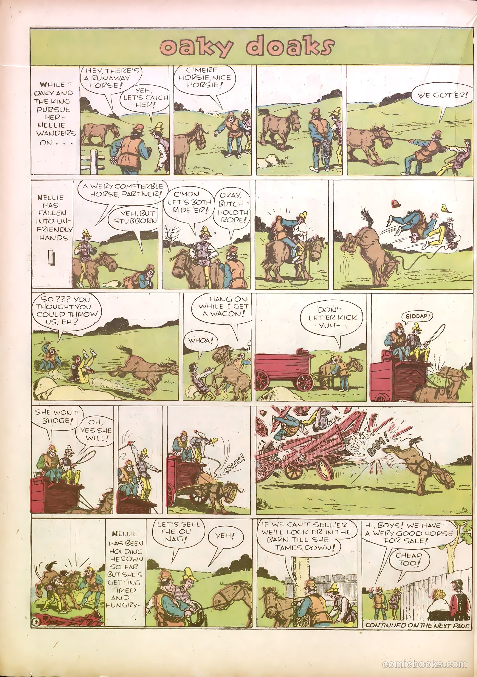 Famous Funnies #35 — page 36 of 64