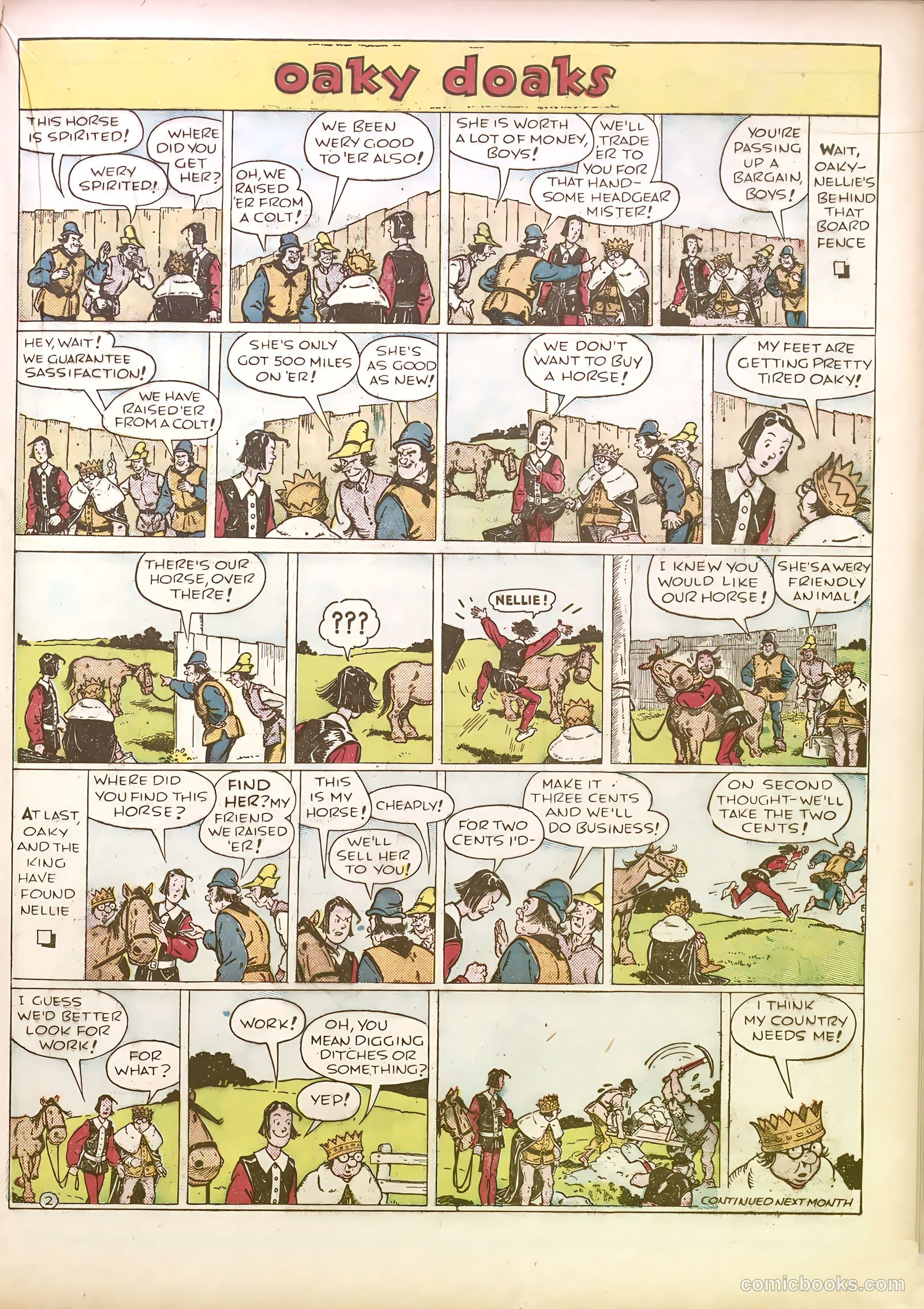 Famous Funnies #35 — page 37 of 64