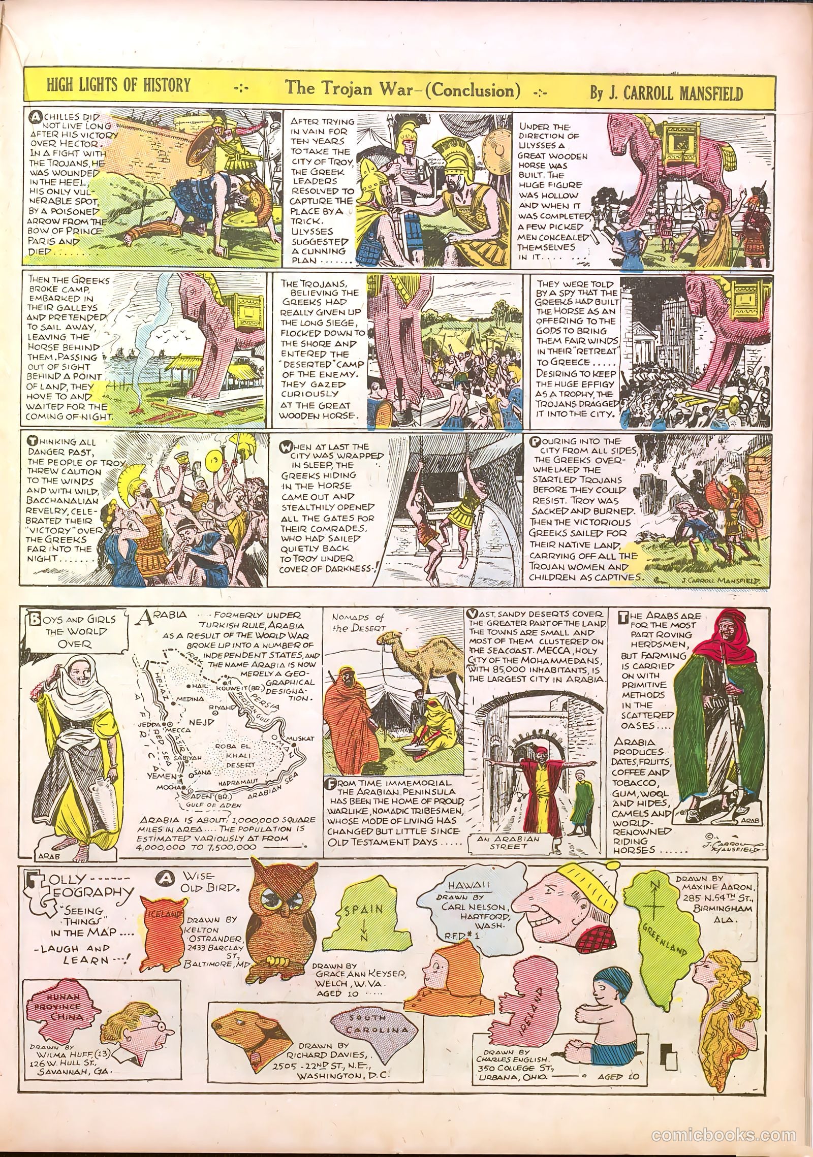 Famous Funnies #35 — page 39 of 64