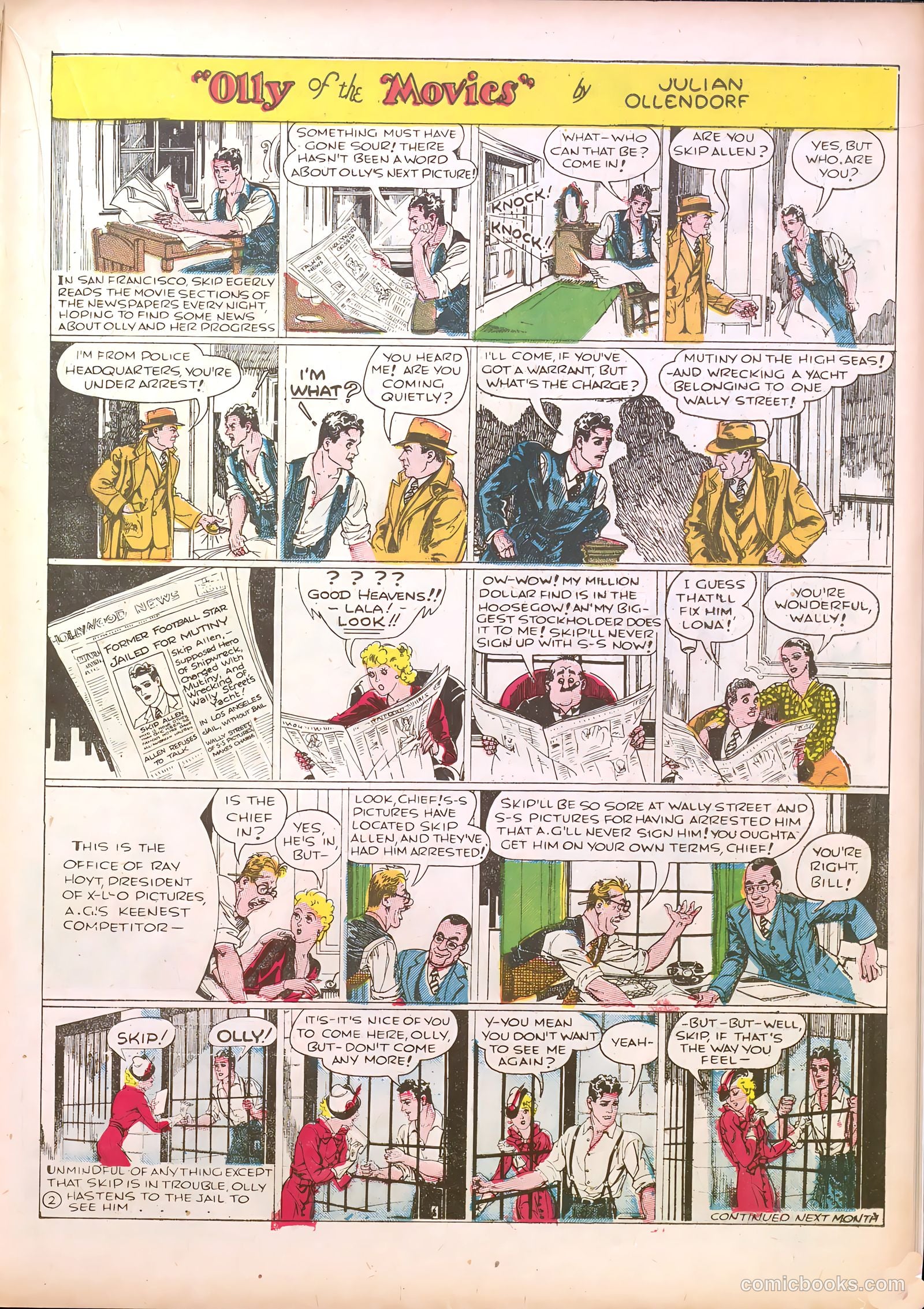 Famous Funnies #35 — page 41 of 64