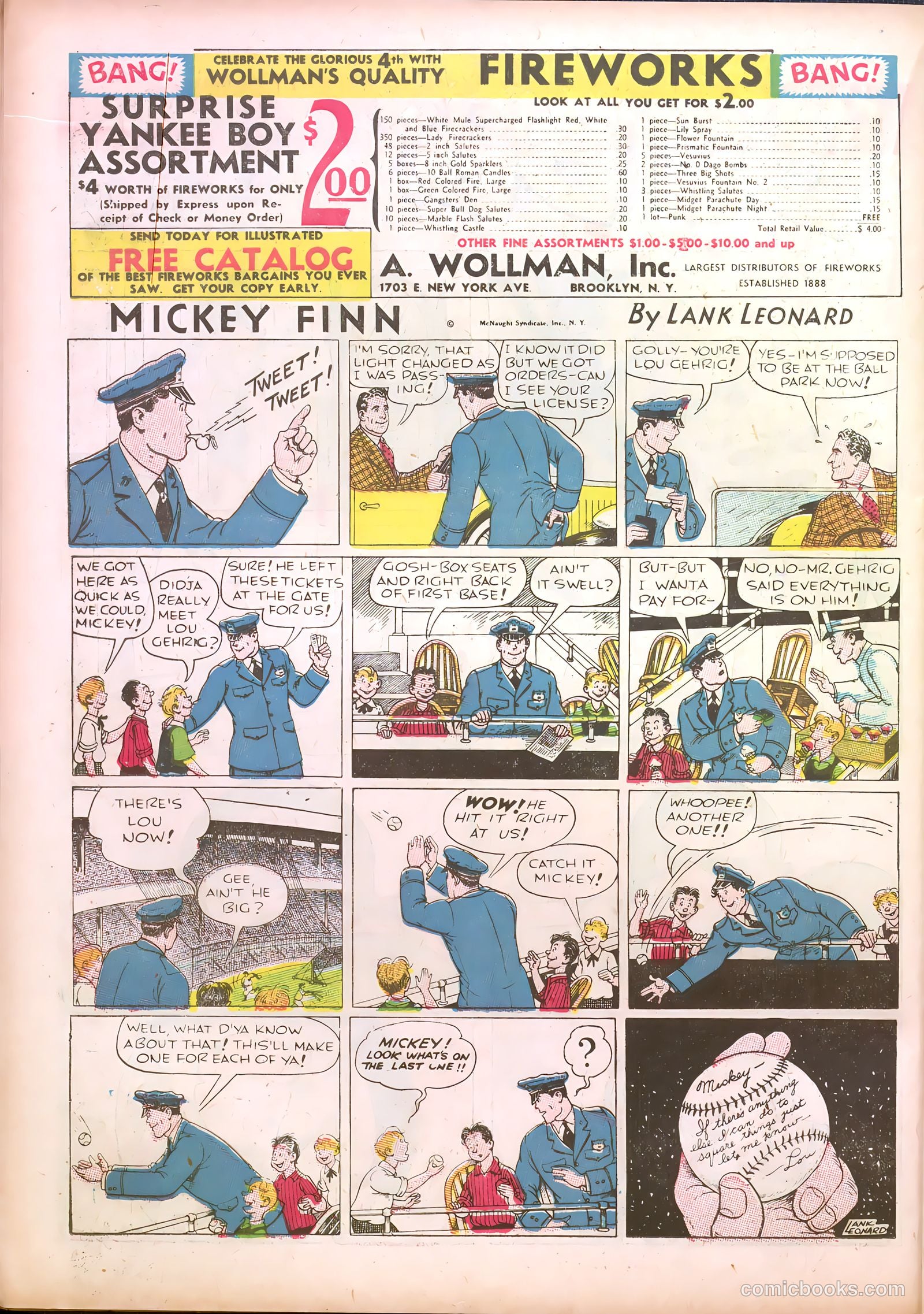 Famous Funnies #35 — page 44 of 64