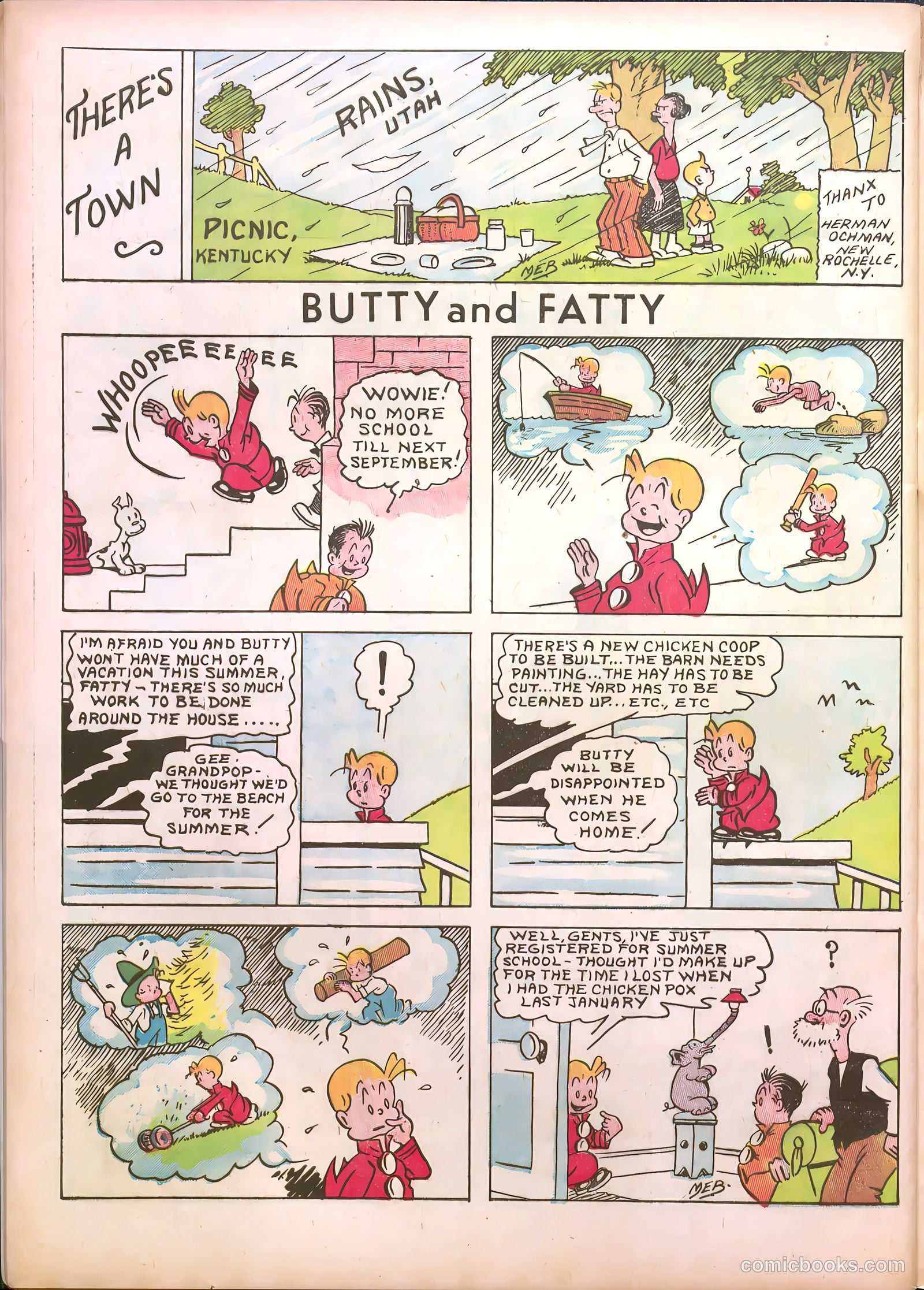 Famous Funnies #35 — page 50 of 64