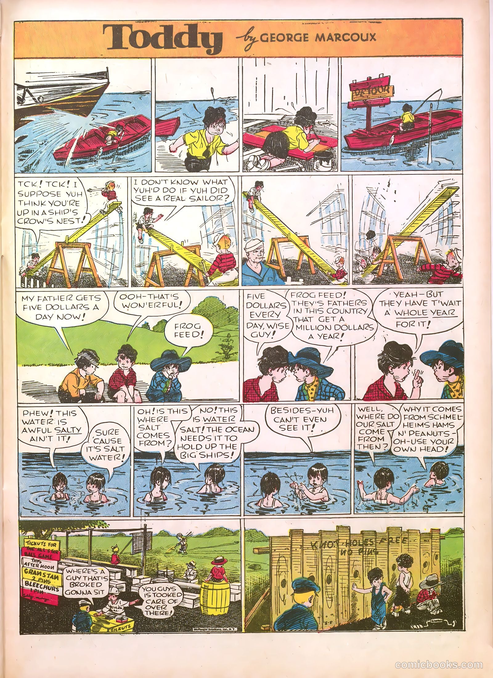 Famous Funnies #35 — page 55 of 64