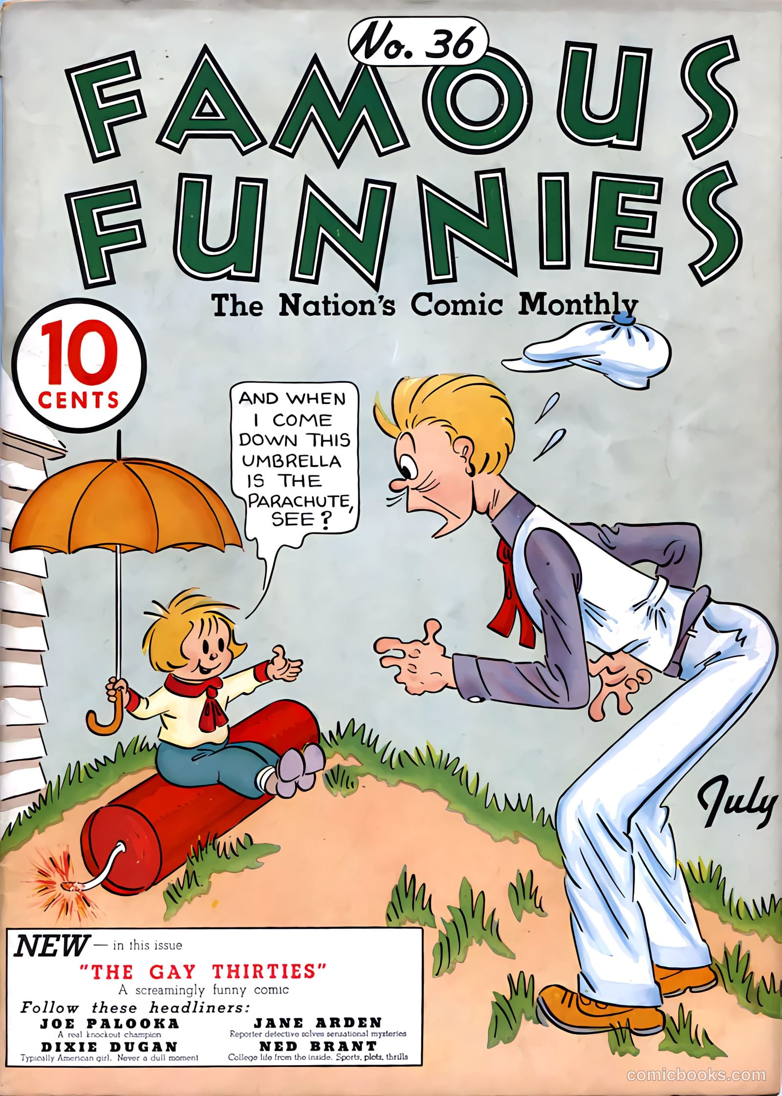 Famous Funnies #36 — page 1 of 64