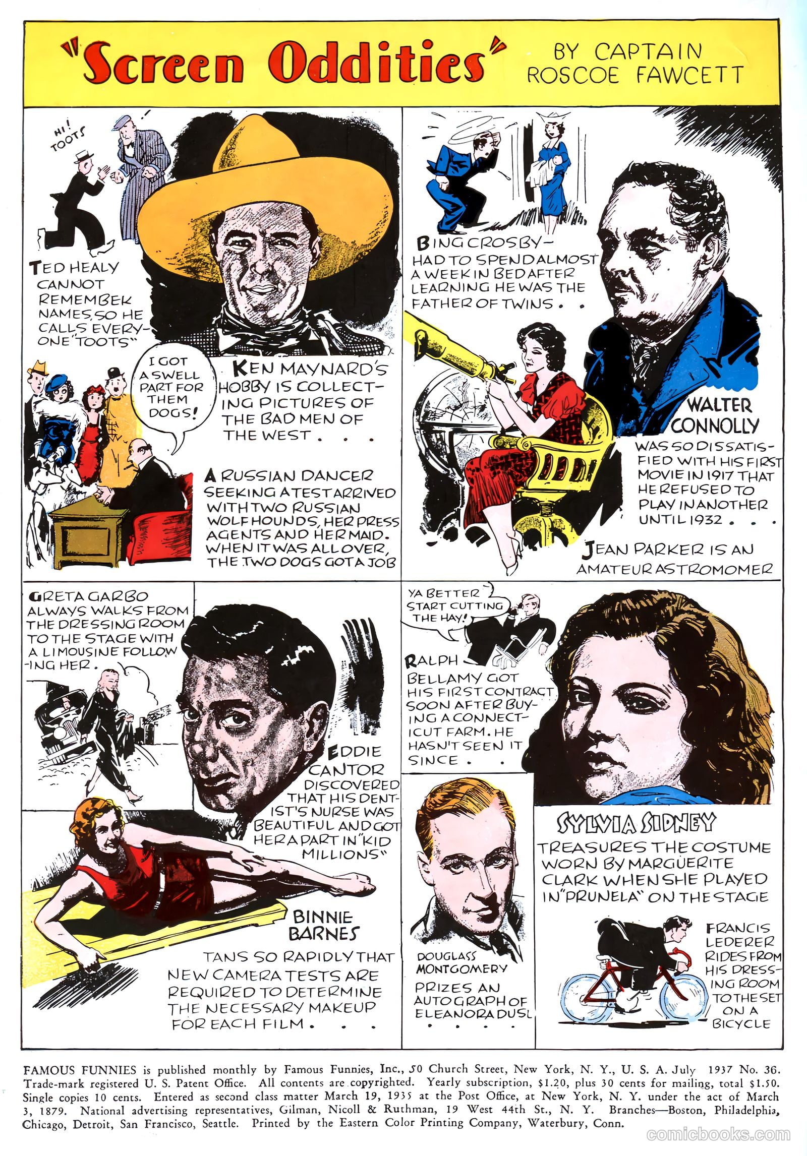 Famous Funnies #36 — page 2 of 64