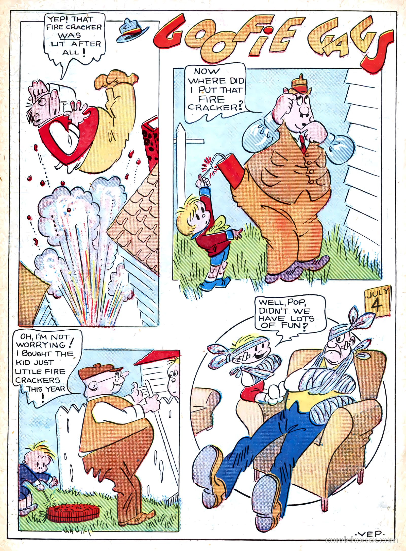Famous Funnies #36 — page 4 of 64