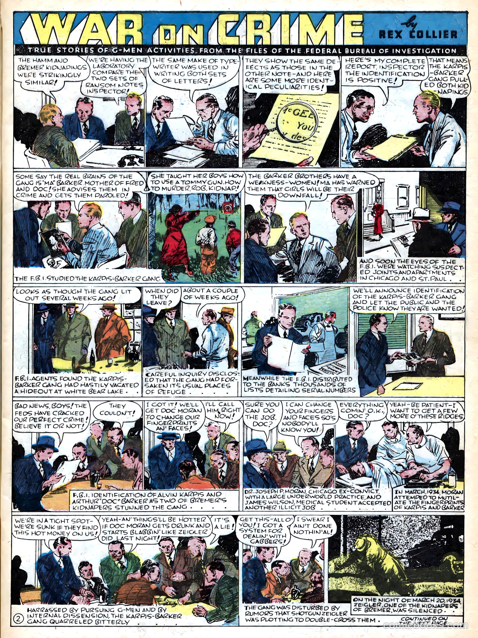 Famous Funnies #36 — page 7 of 64