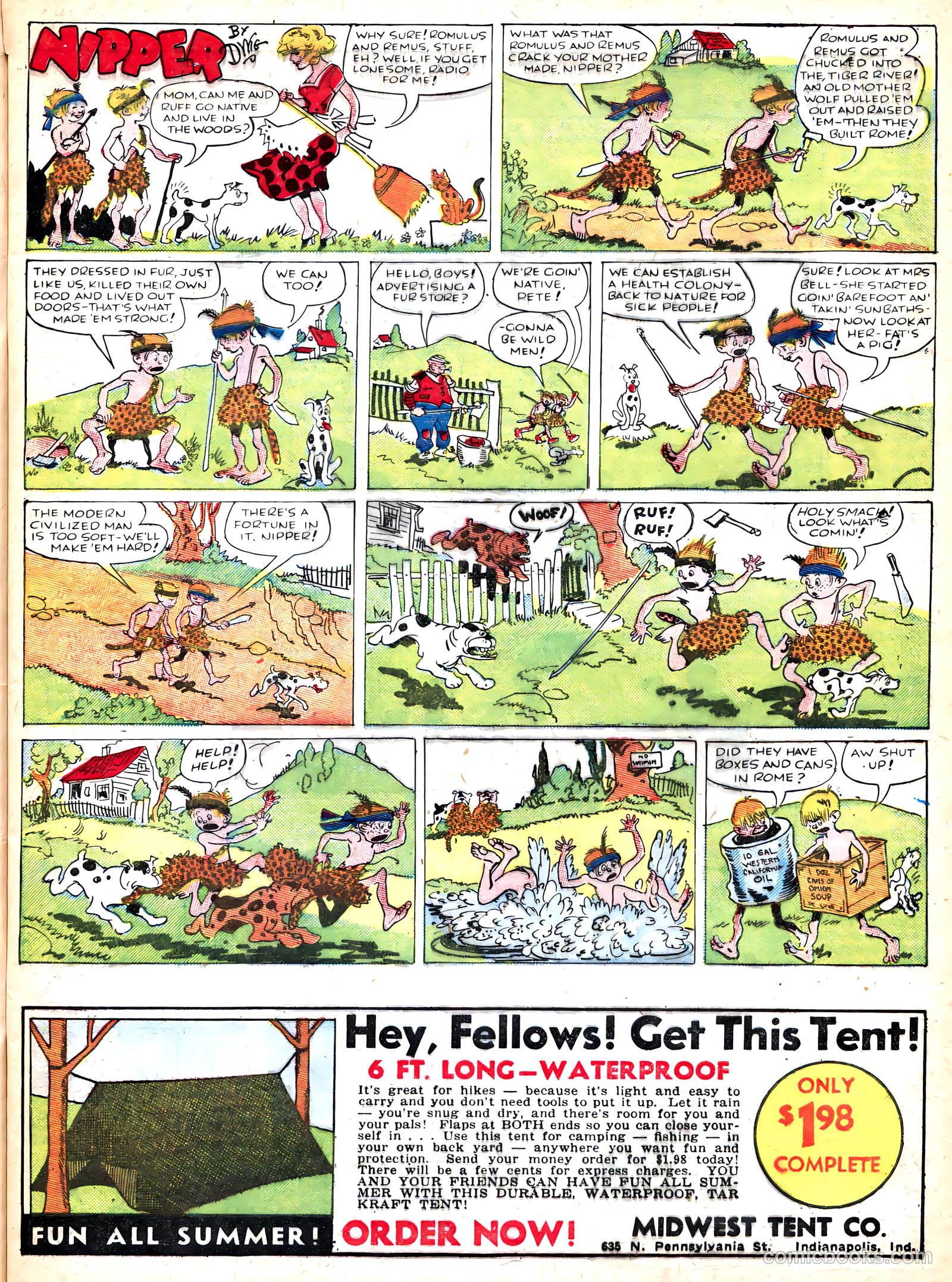 Famous Funnies #36 — page 11 of 64
