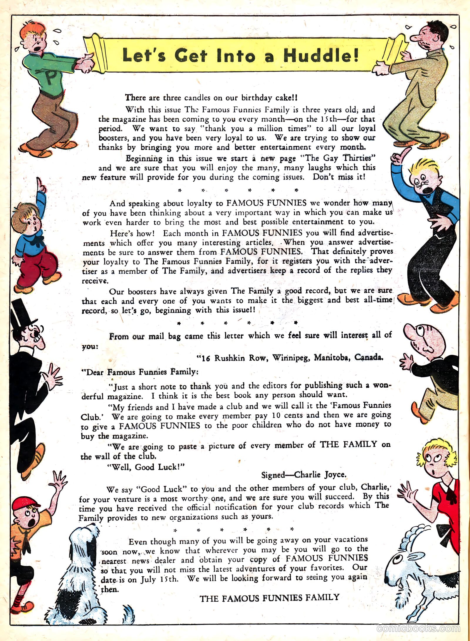 Famous Funnies #36 — page 14 of 64
