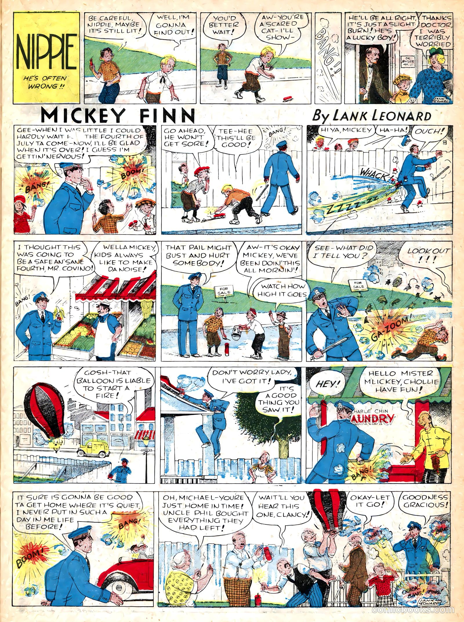 Famous Funnies #36 — page 17 of 64