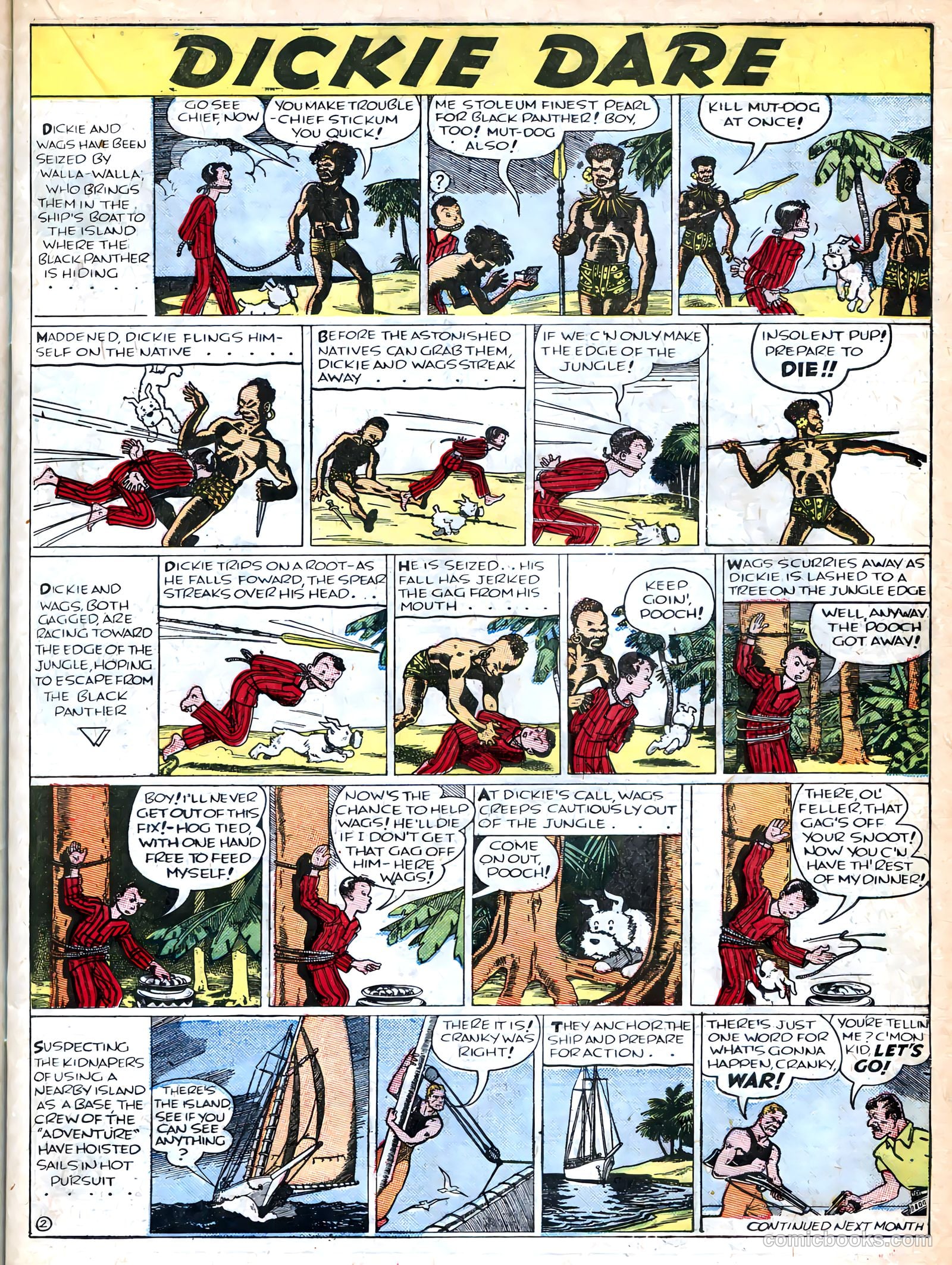 Famous Funnies #36 — page 21 of 64