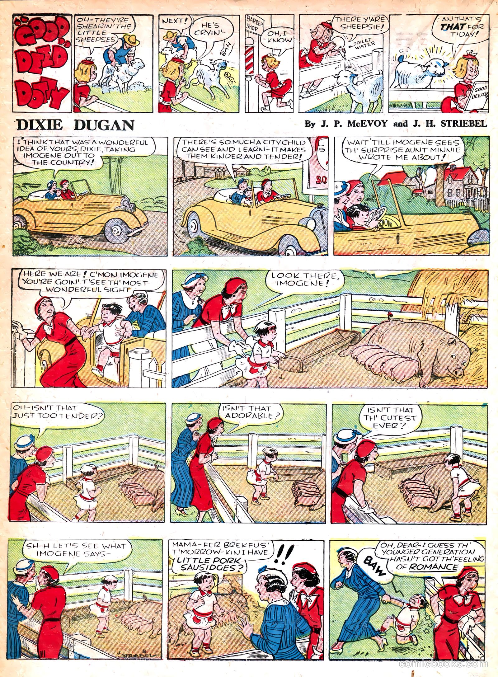 Famous Funnies #36 — page 28 of 64
