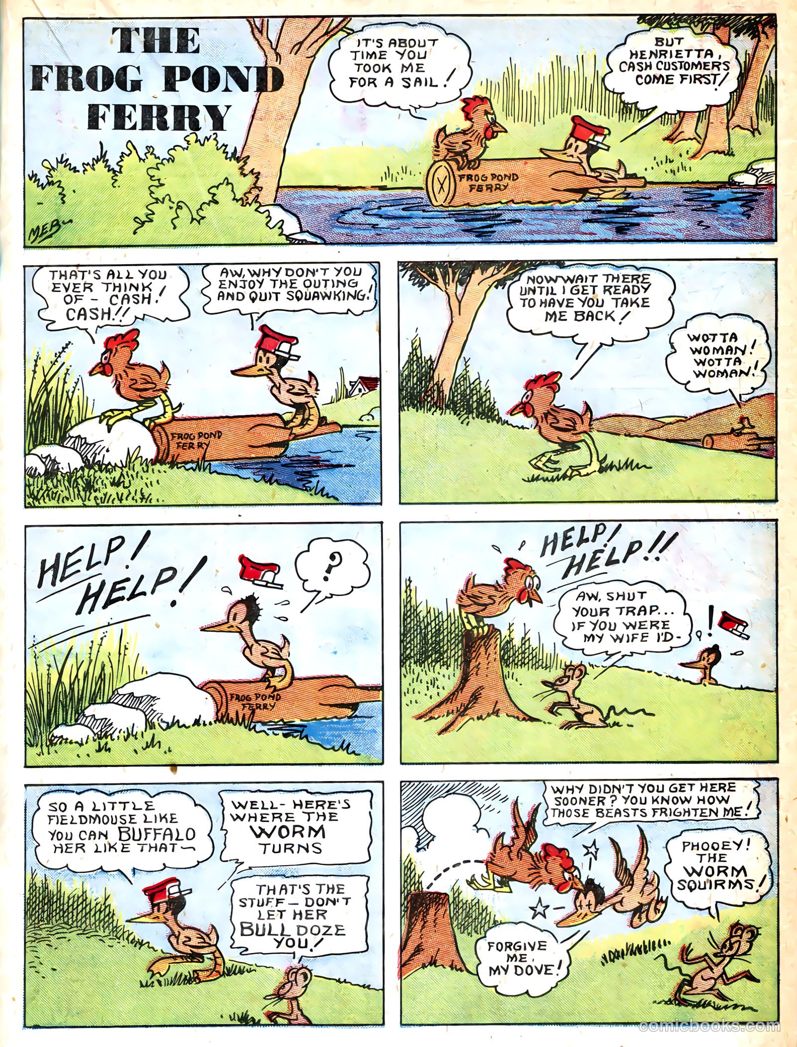 Famous Funnies #36 — page 29 of 64